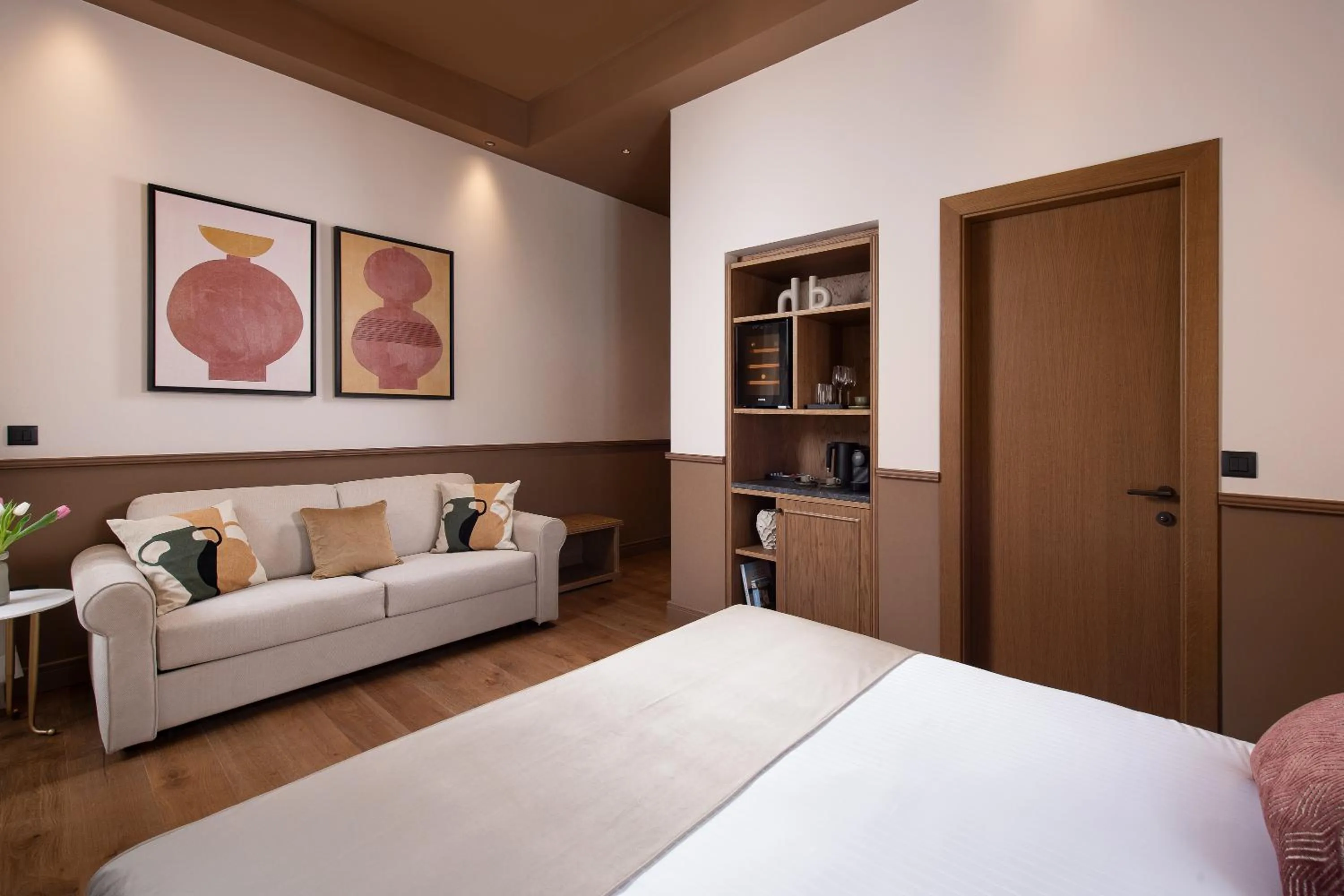 Bed in The K Nest Hotel Nafplio