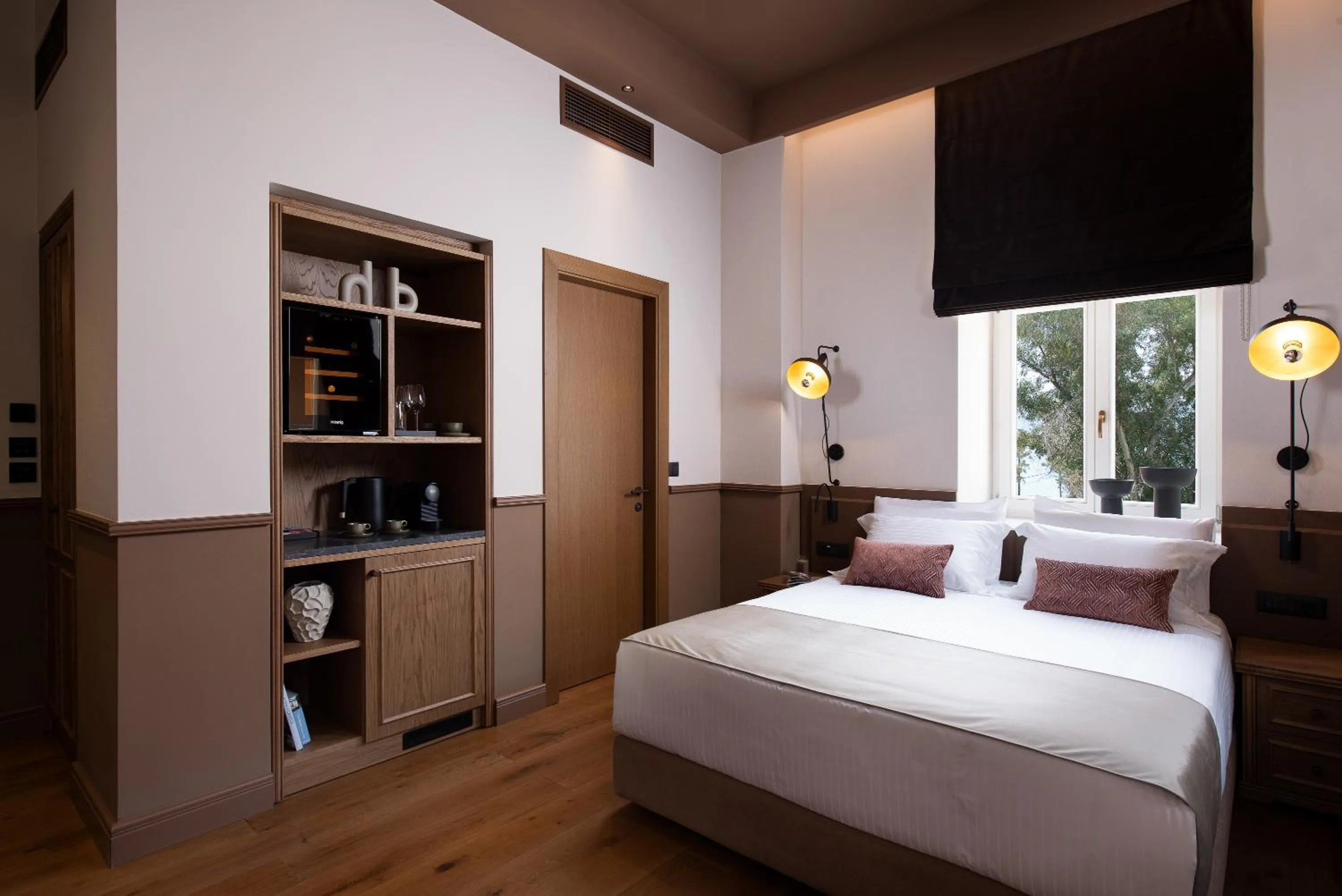 Bed in The K Nest Hotel Nafplio