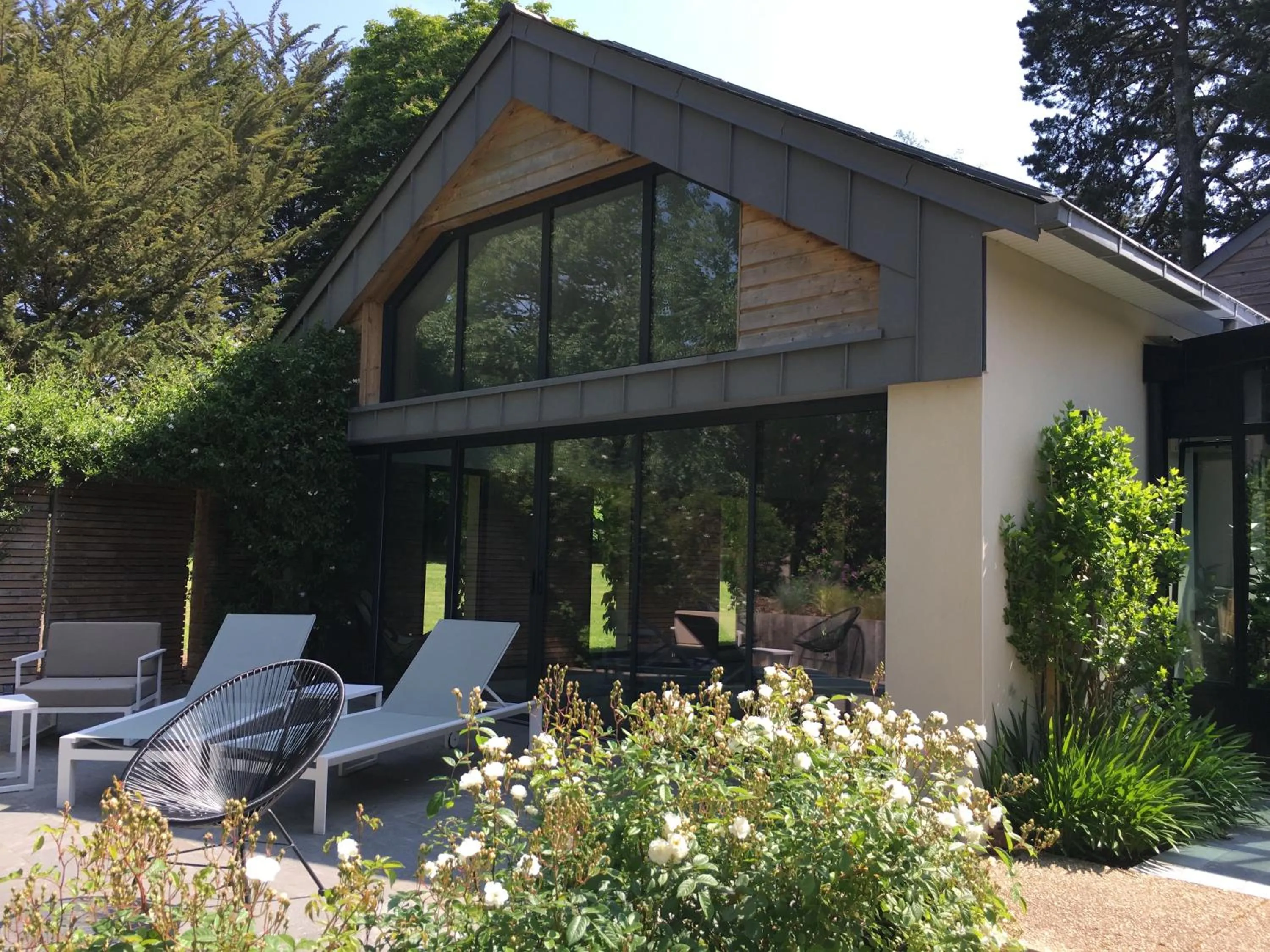 Patio in Manoir des Eperviers