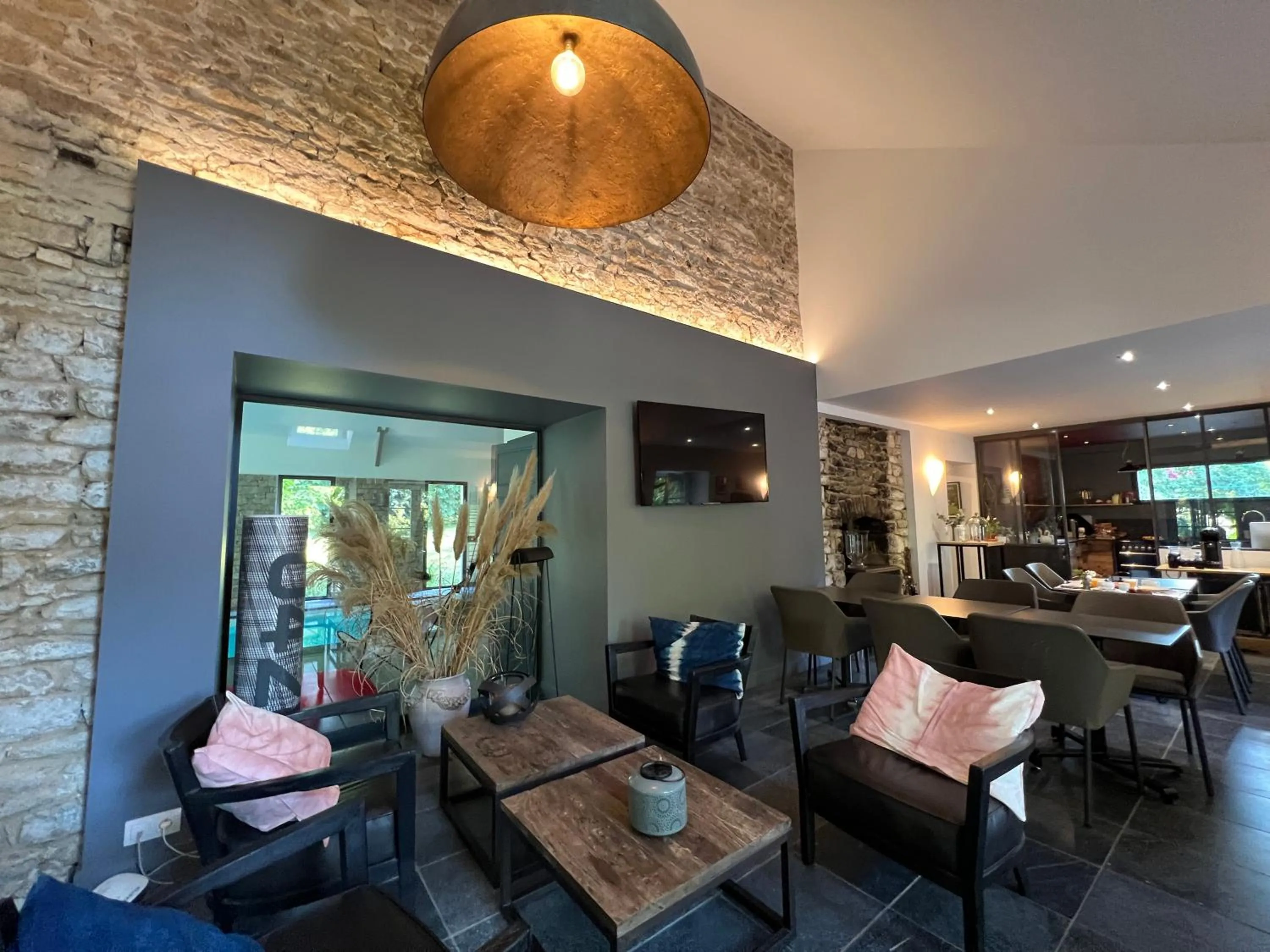 Living room in Manoir des Eperviers