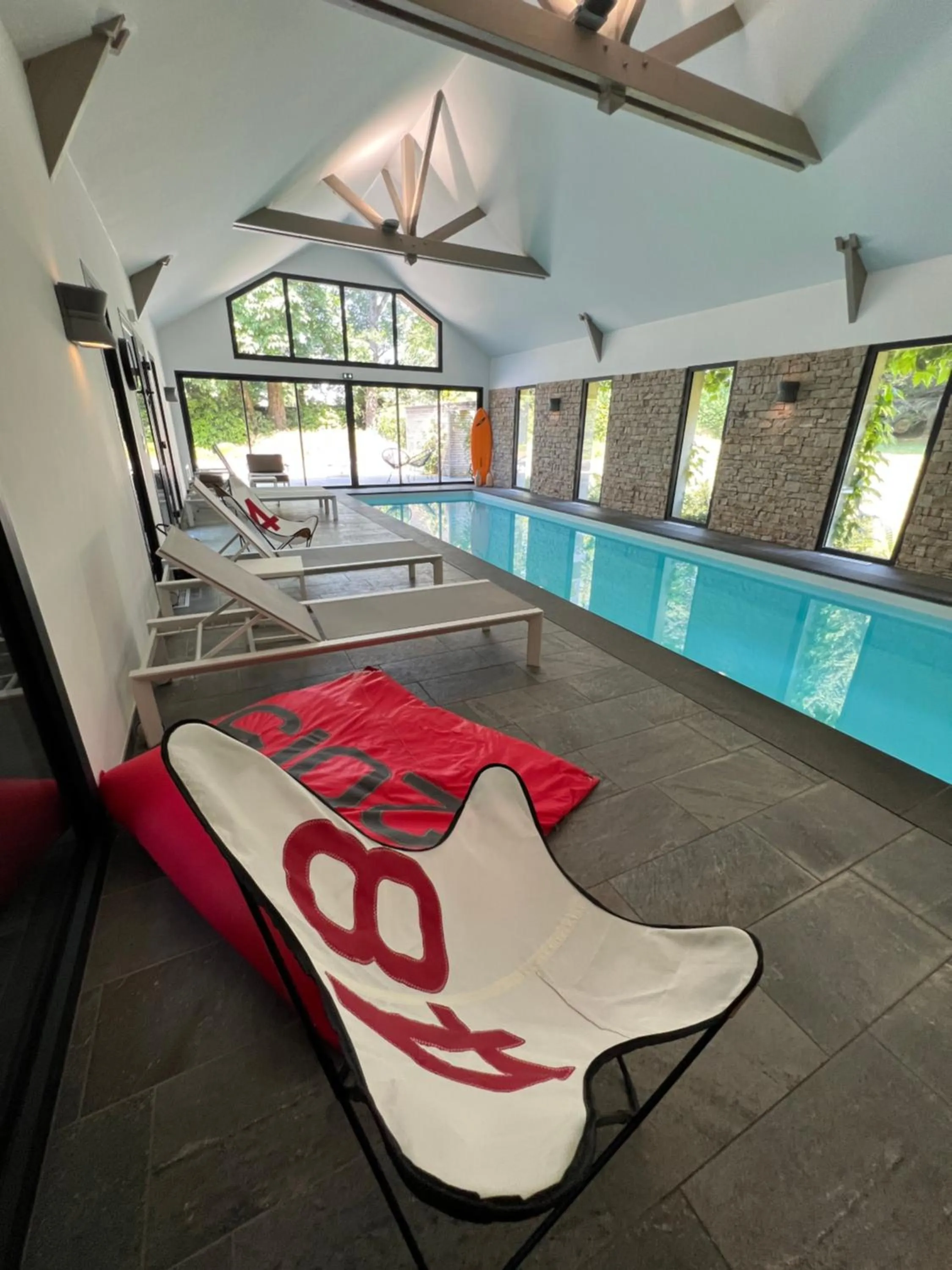 Swimming pool in Manoir des Eperviers