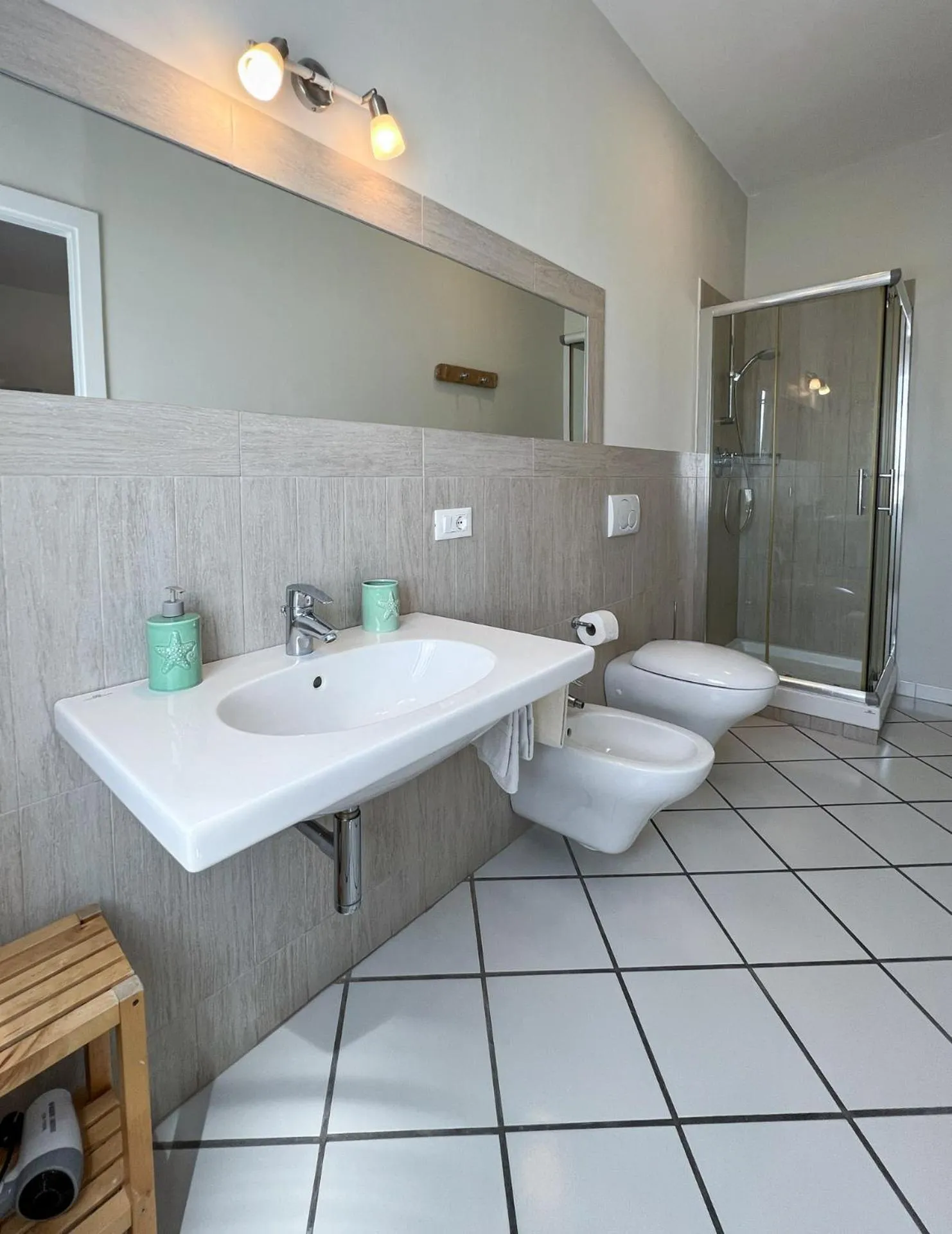 Shower in A casa di Enrico B&B