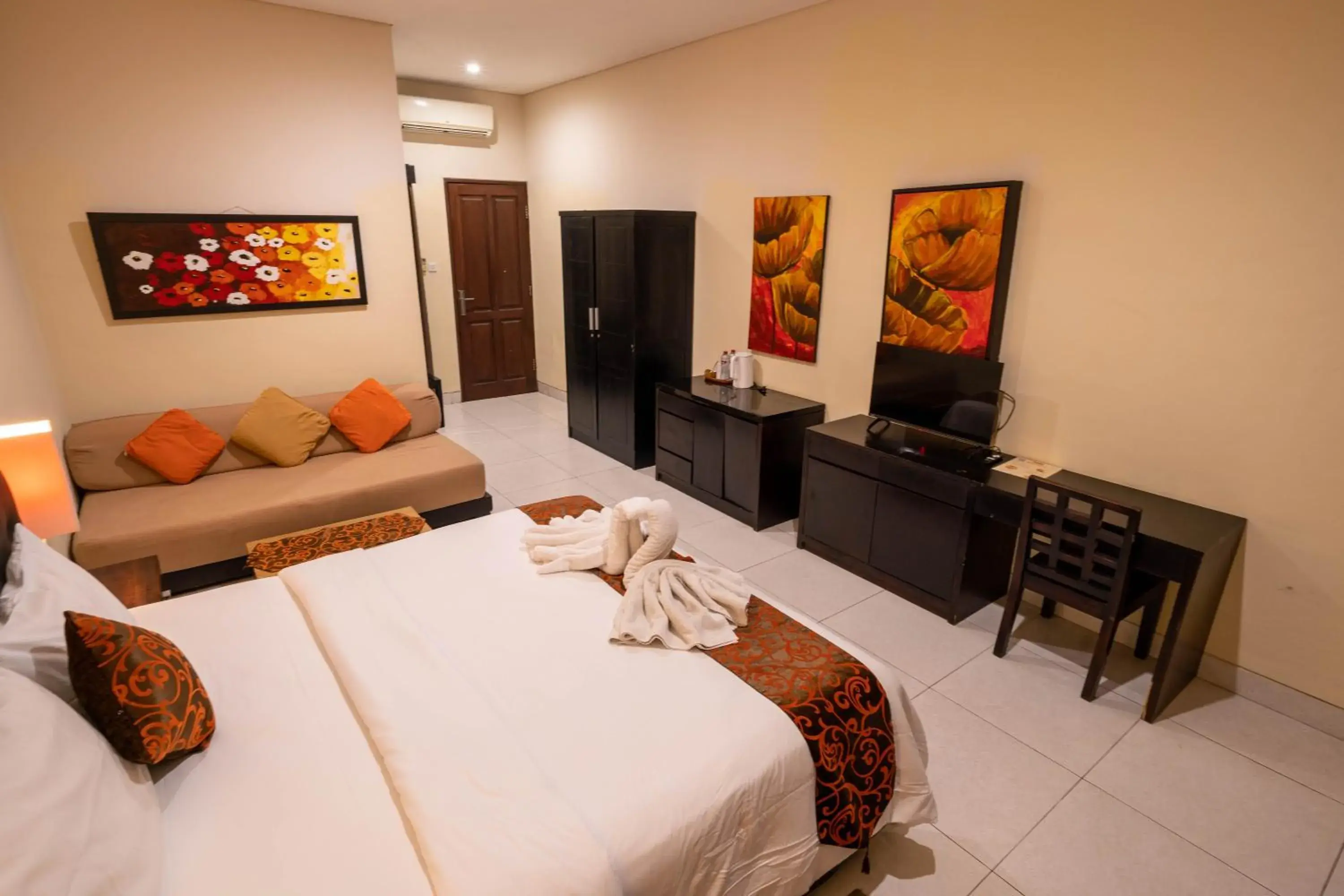 Bed in The Mupu Seminyak Bed in The Mupu Seminyak