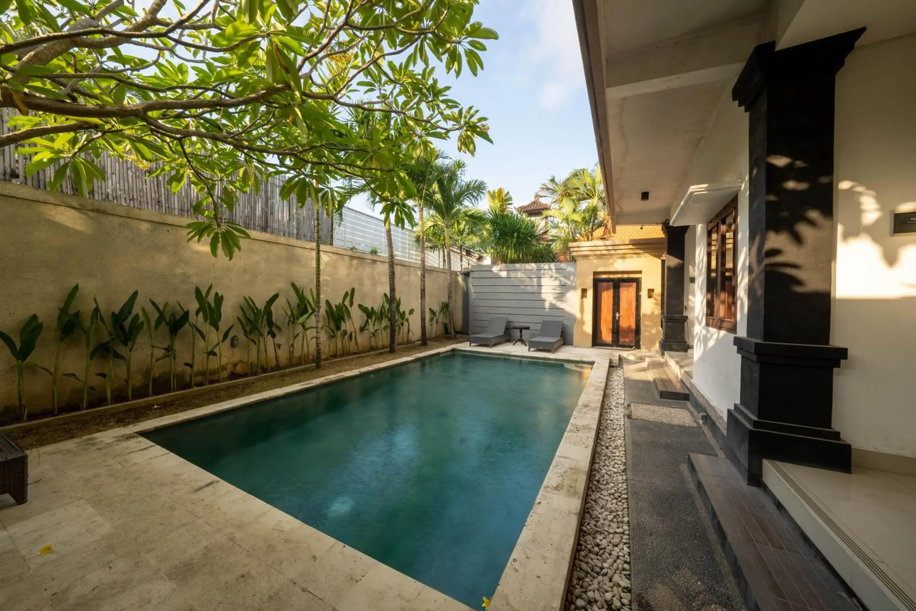 Pool view in The Mupu Seminyak Pool view in The Mupu Seminyak