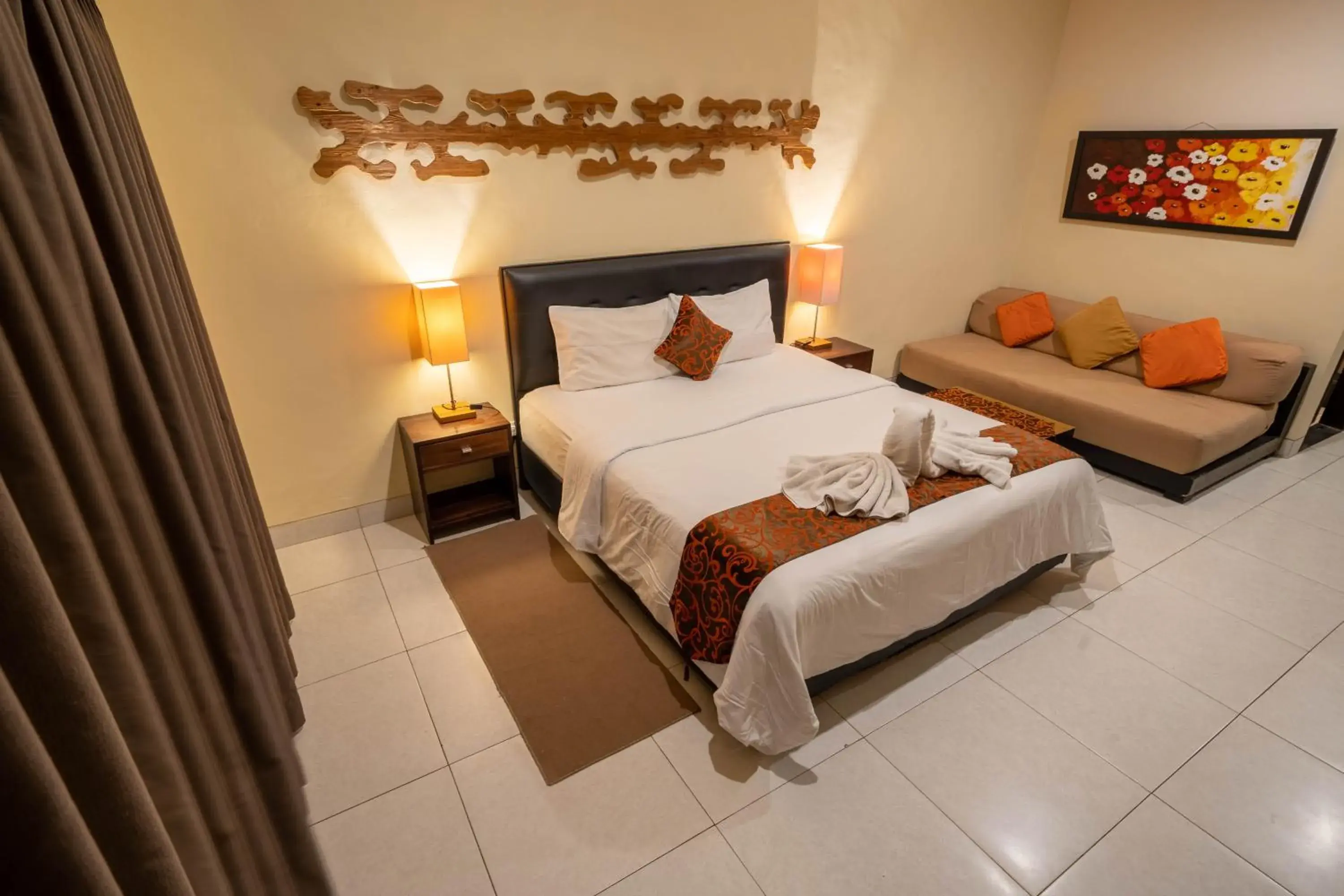 Bed in The Mupu Seminyak Bed in The Mupu Seminyak