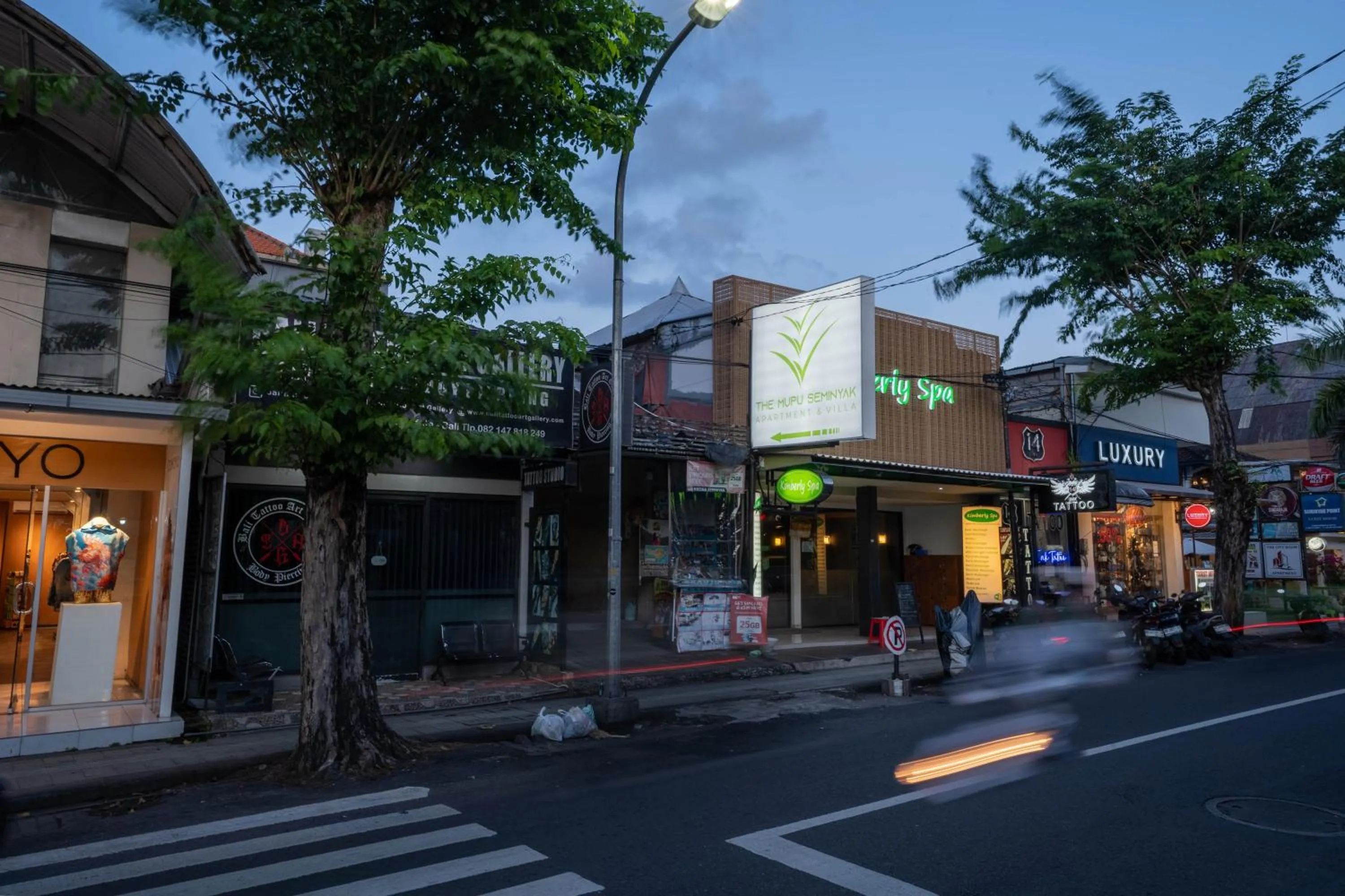 Facade/entrance in The Mupu Seminyak