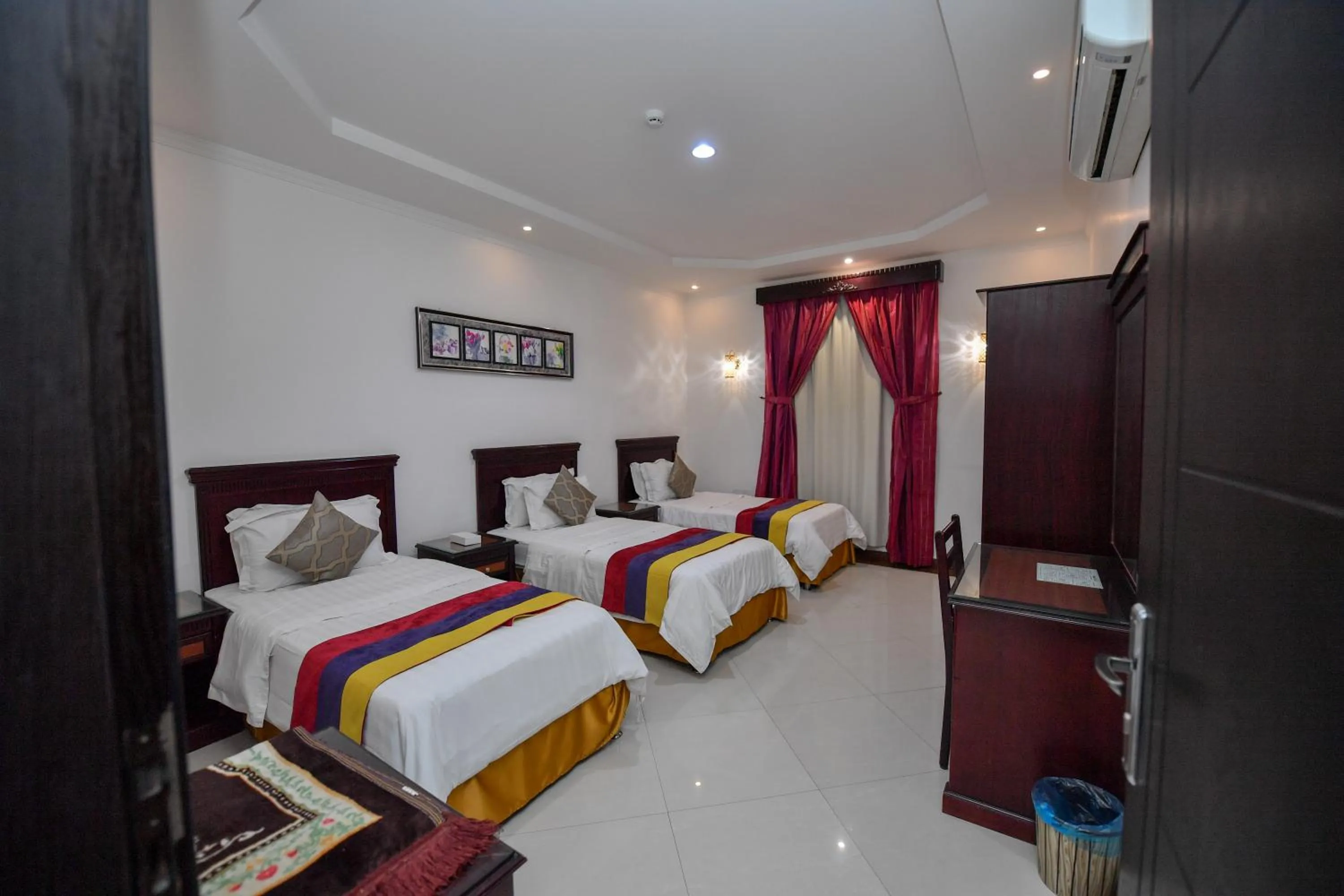 Bed in Aseel Alsharq Serviced Apartments - اقتصادي