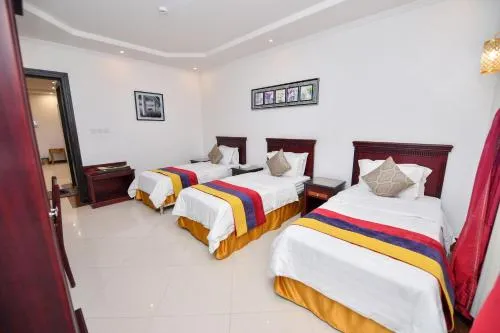Bed in Aseel Alsharq Serviced Apartments - اقتصادي