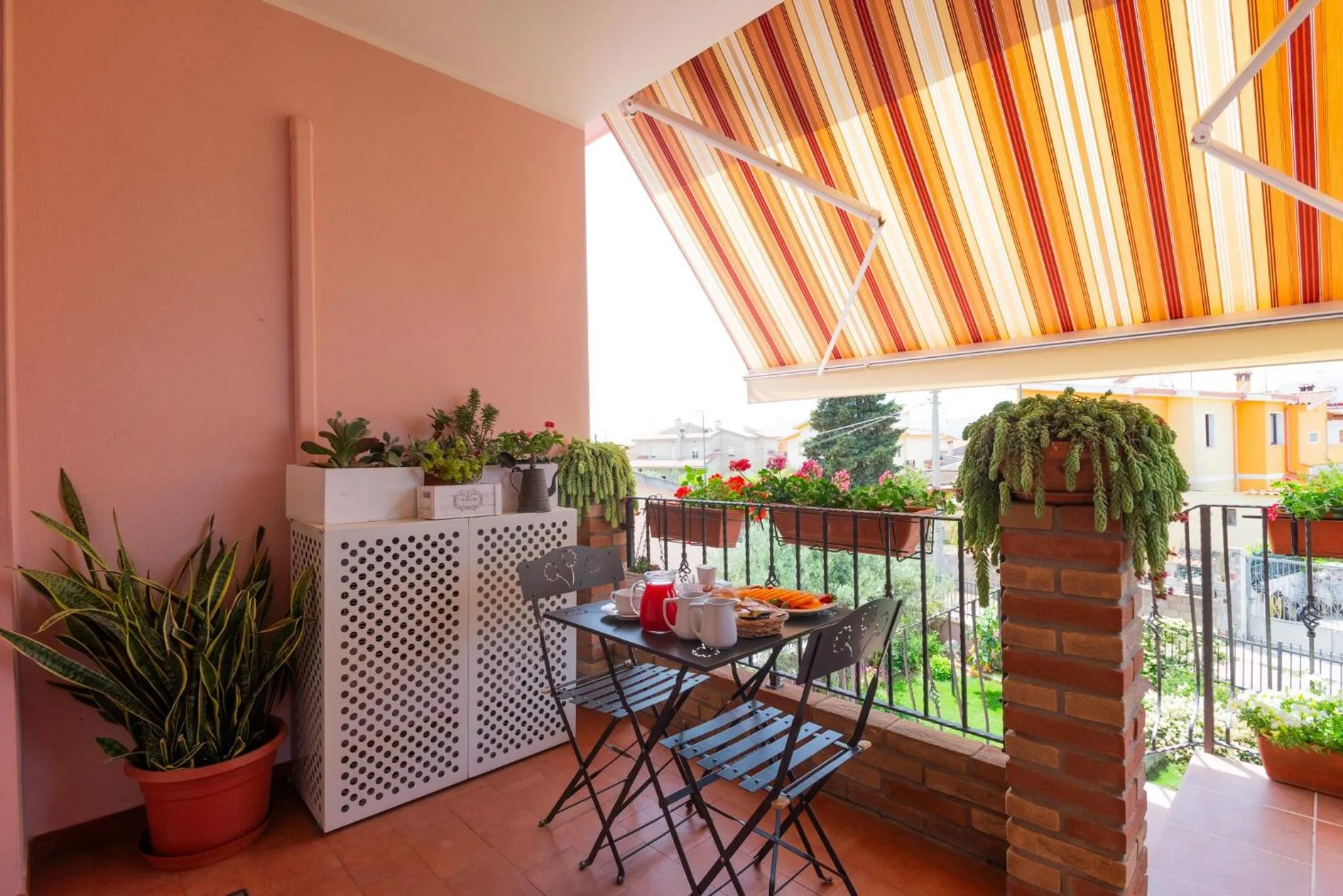 Balcony/Terrace in B&B L'Asfodelo