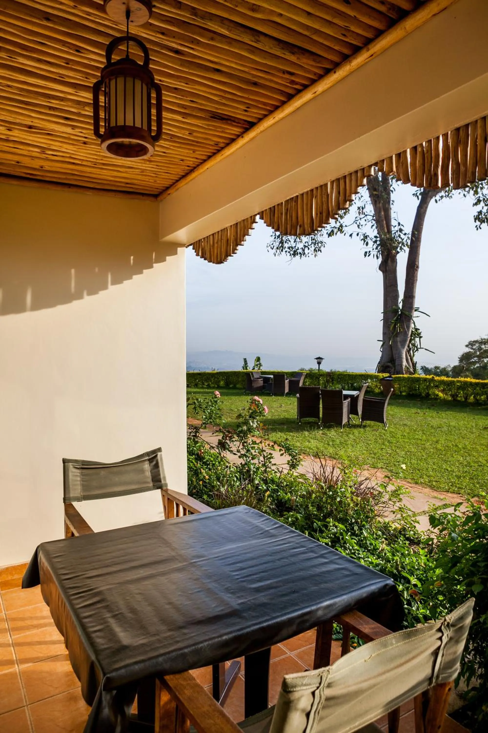 Garden view in Cassia Lodge