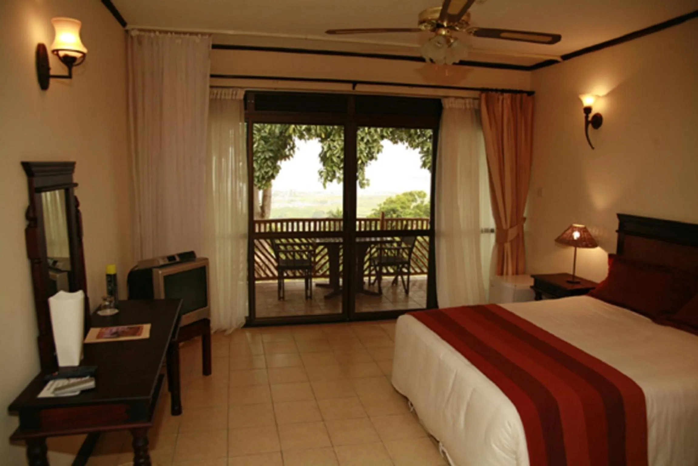 Bed in Cassia Lodge