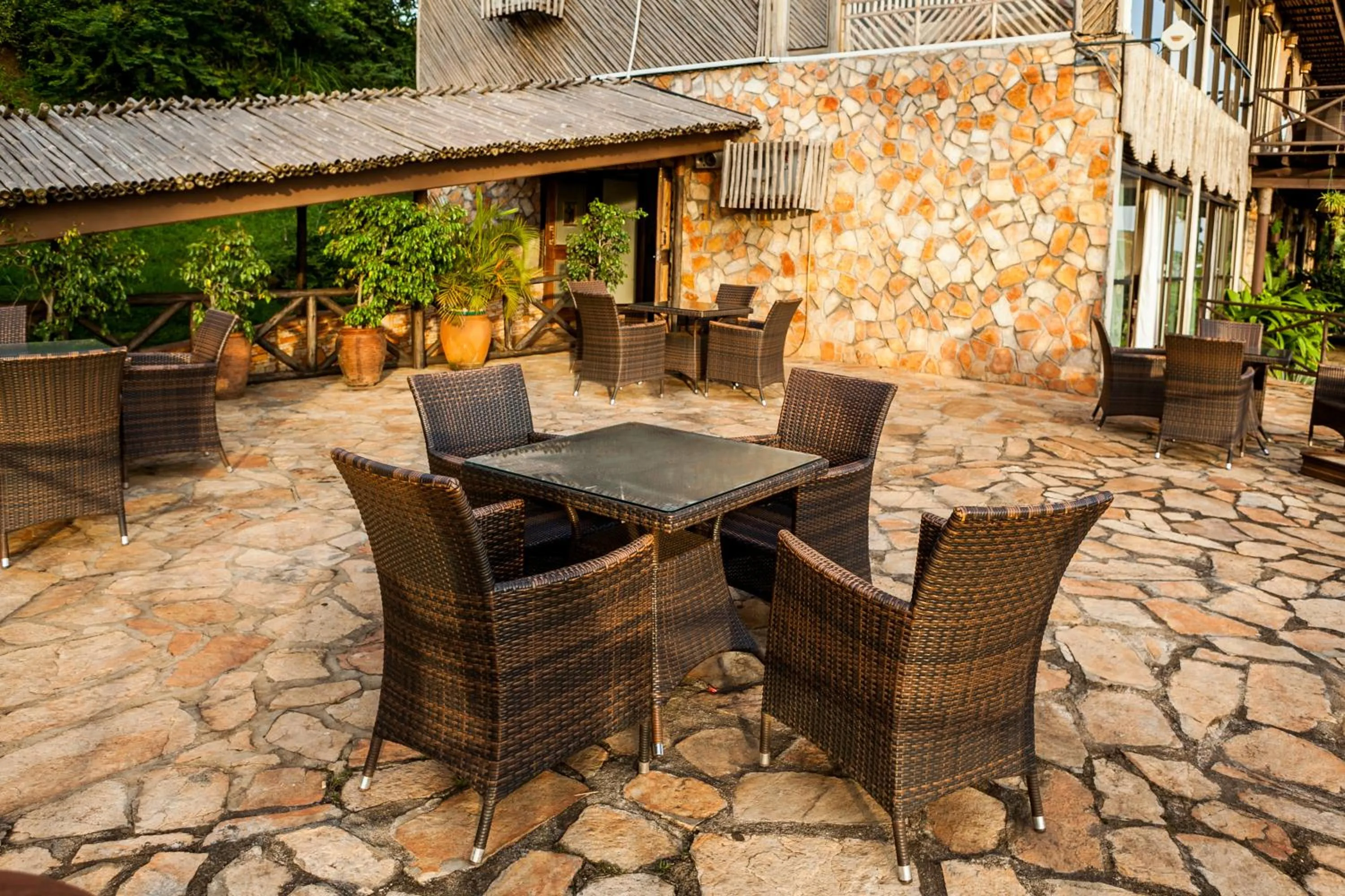 Seating area in Cassia Lodge