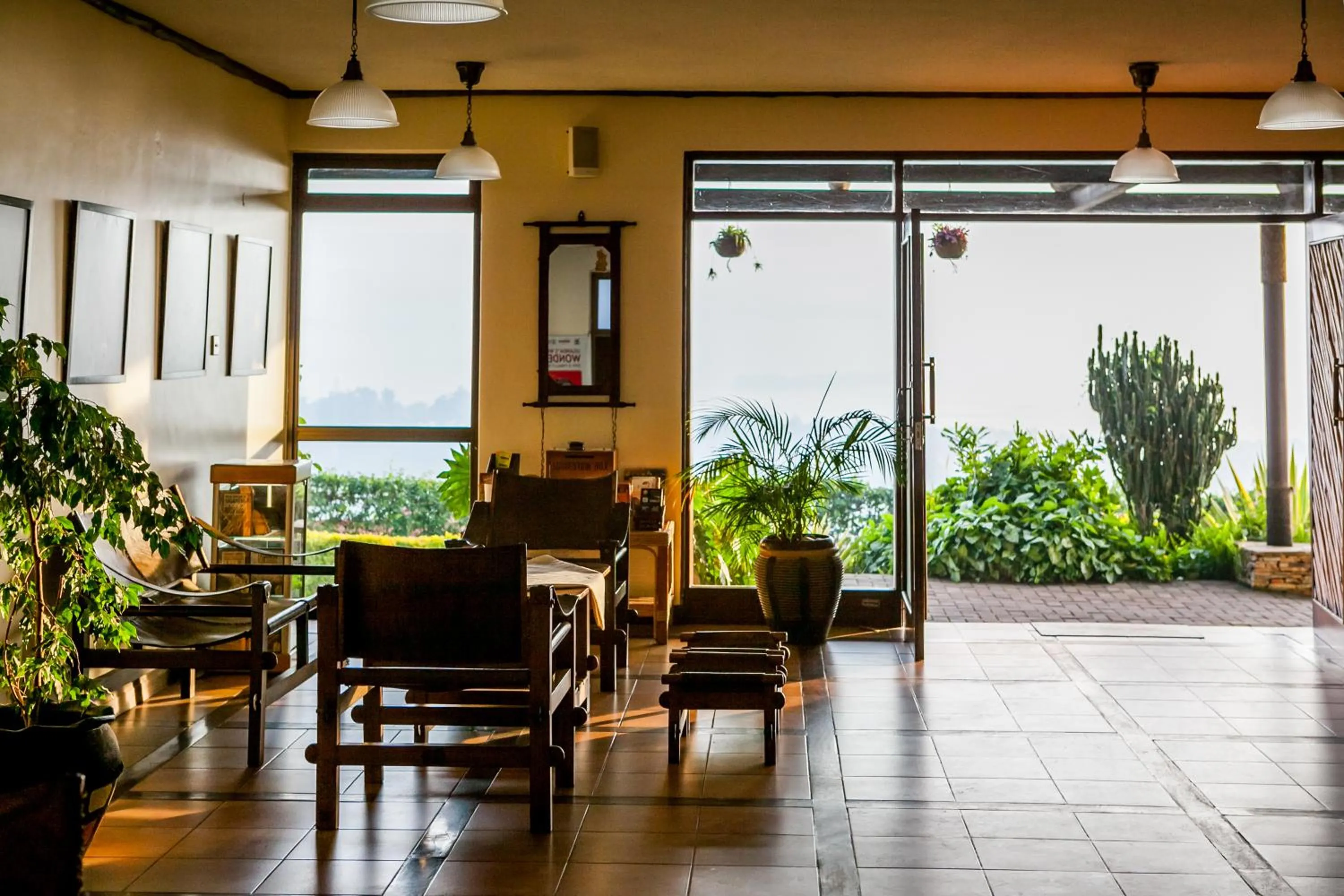 Seating area in Cassia Lodge