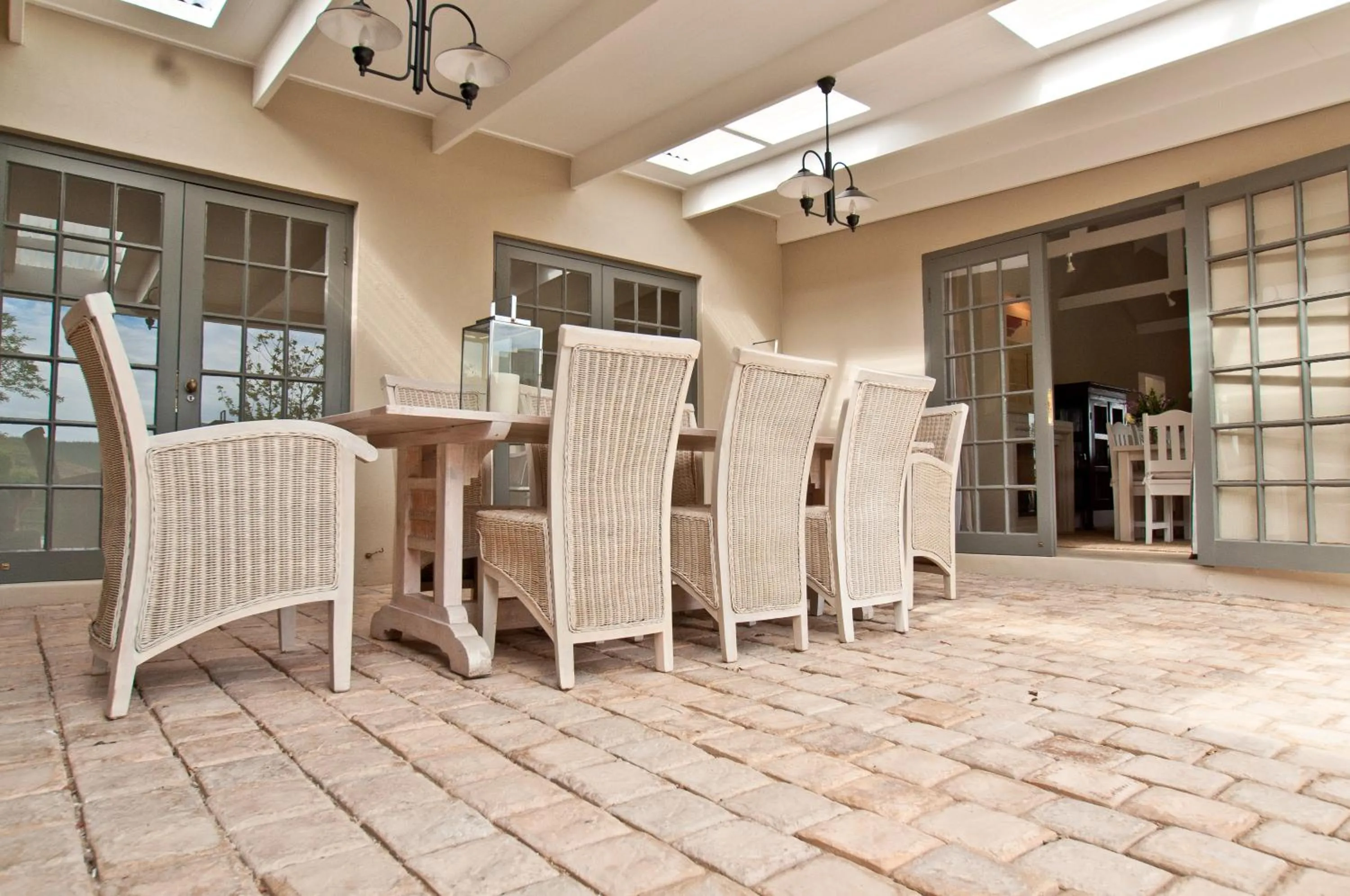 Patio in Kay and Monty Vineyard View