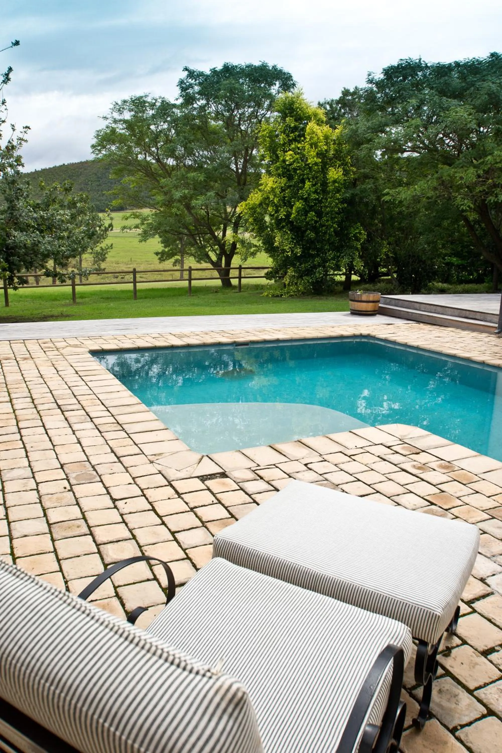 Swimming pool in Kay and Monty Vineyard View