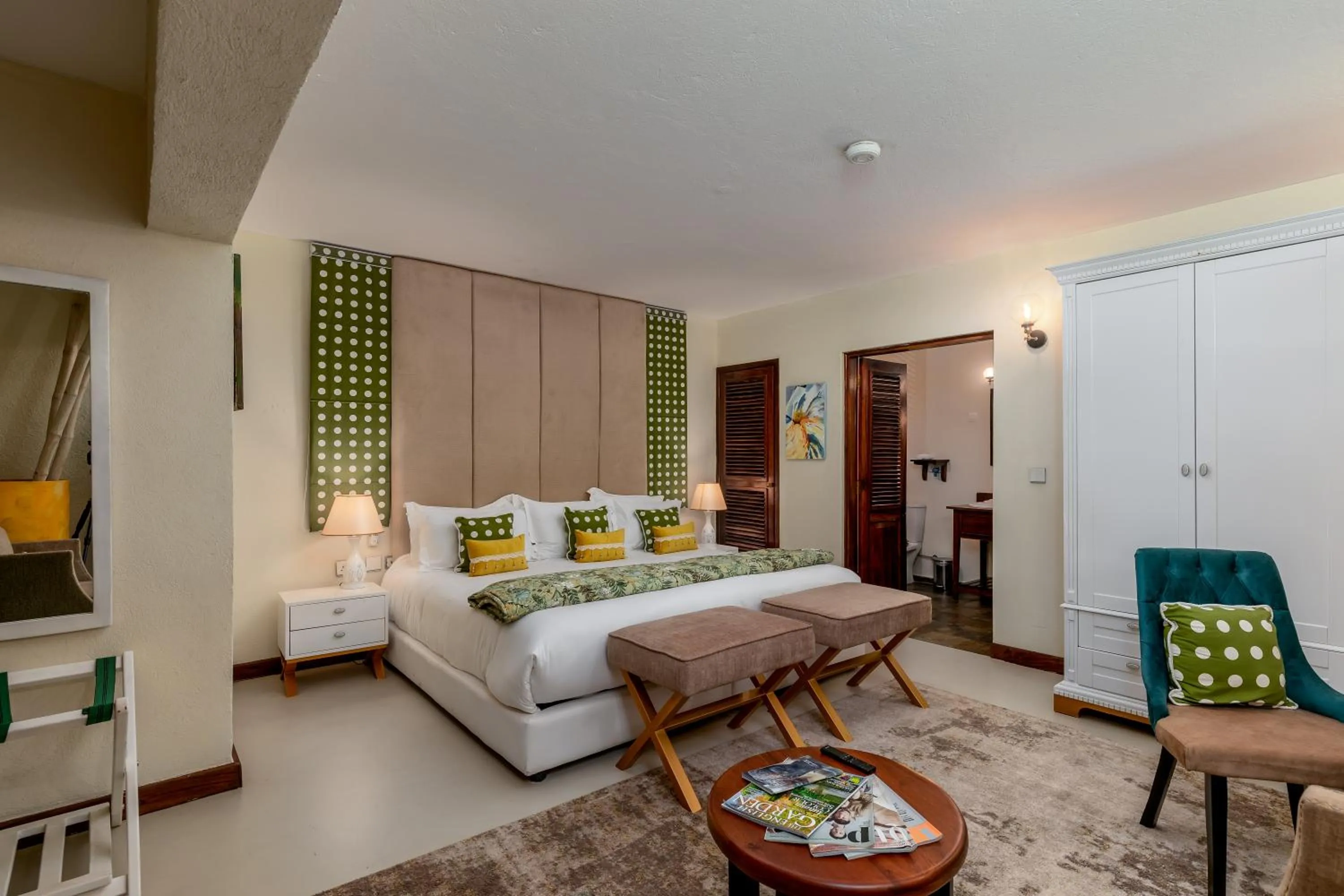 Bedroom, Bed in The Emin Pasha Hotel & Spa Kampala