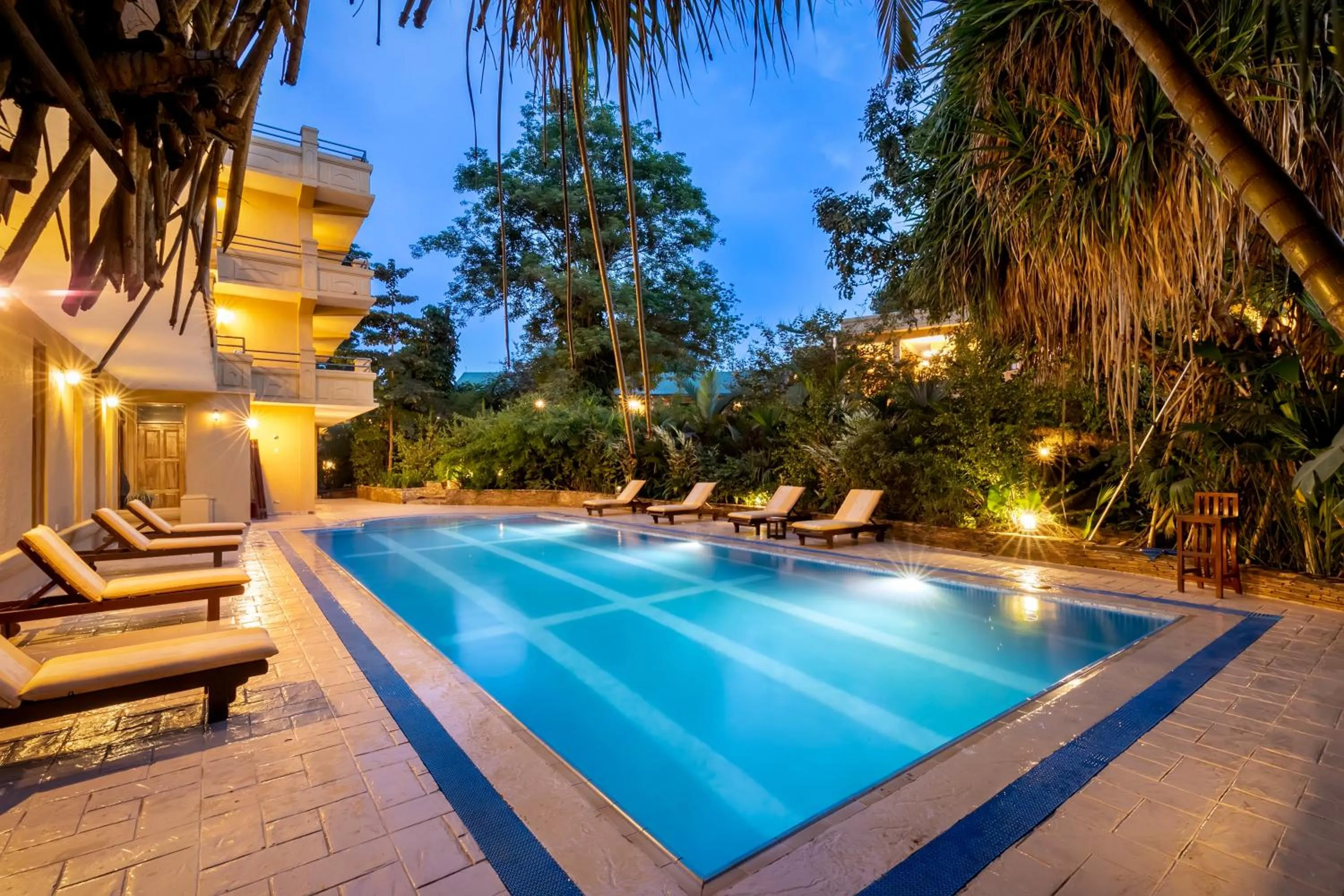 Swimming pool in The Emin Pasha Hotel & Spa Kampala