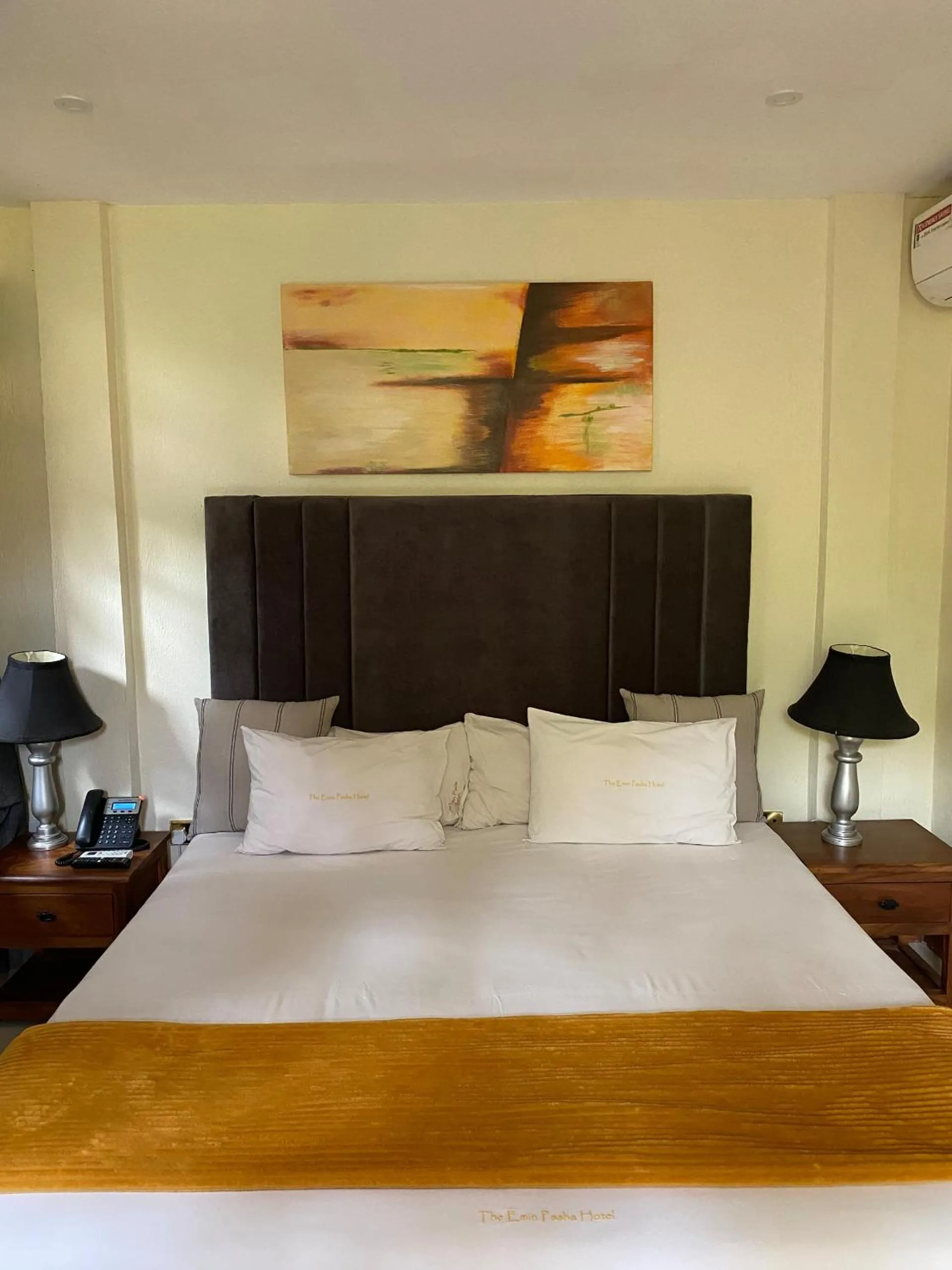 Bedroom, Bed in The Emin Pasha Hotel & Spa Kampala