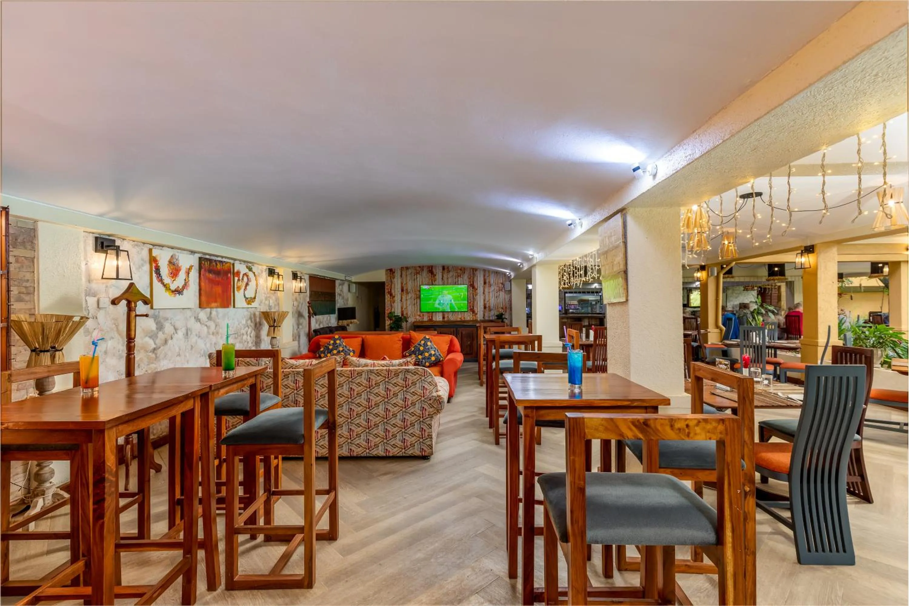 Restaurant/places to eat in The Emin Pasha Hotel & Spa Kampala