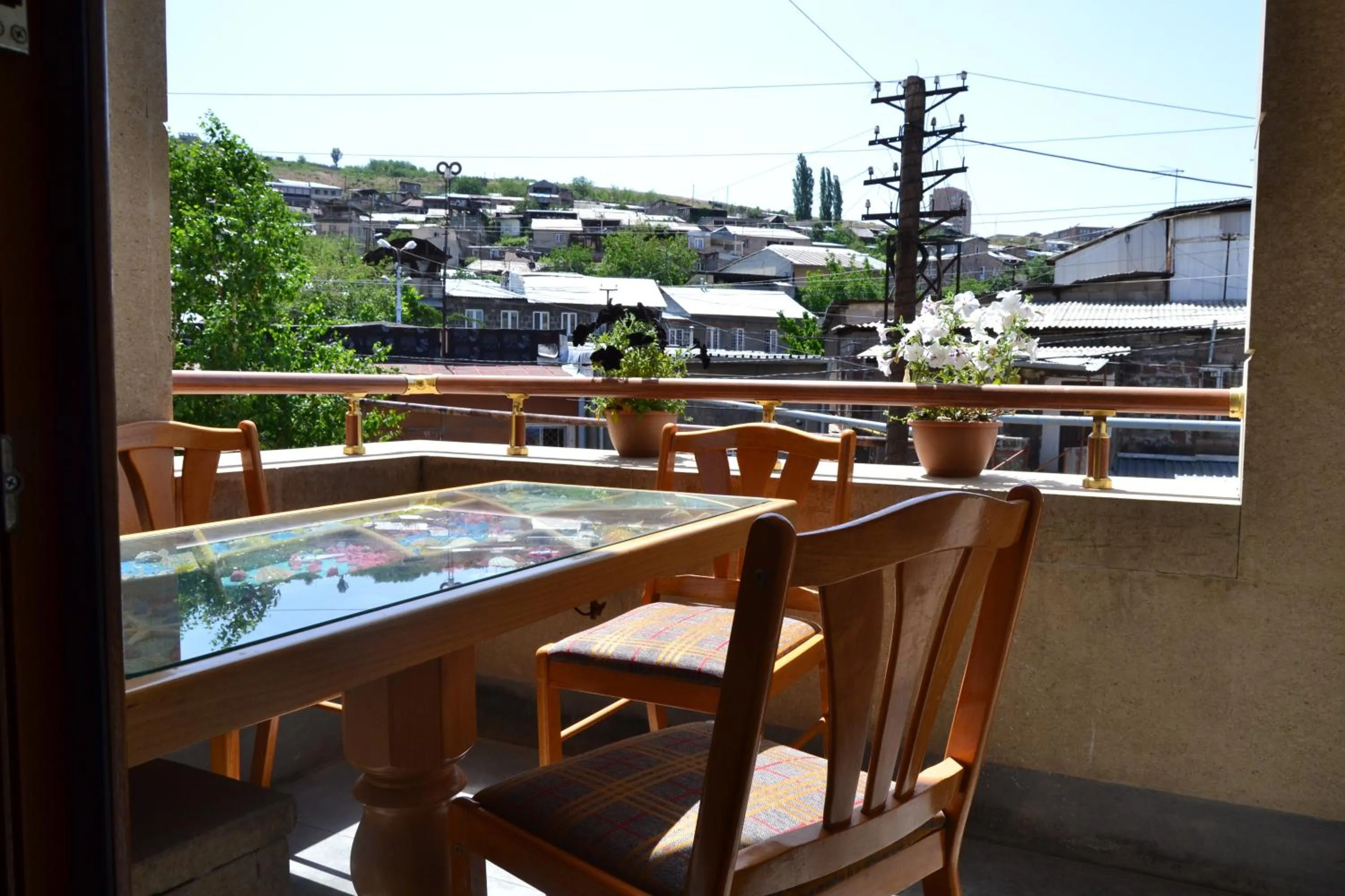 Balcony/Terrace in Art Hotel Yerevan