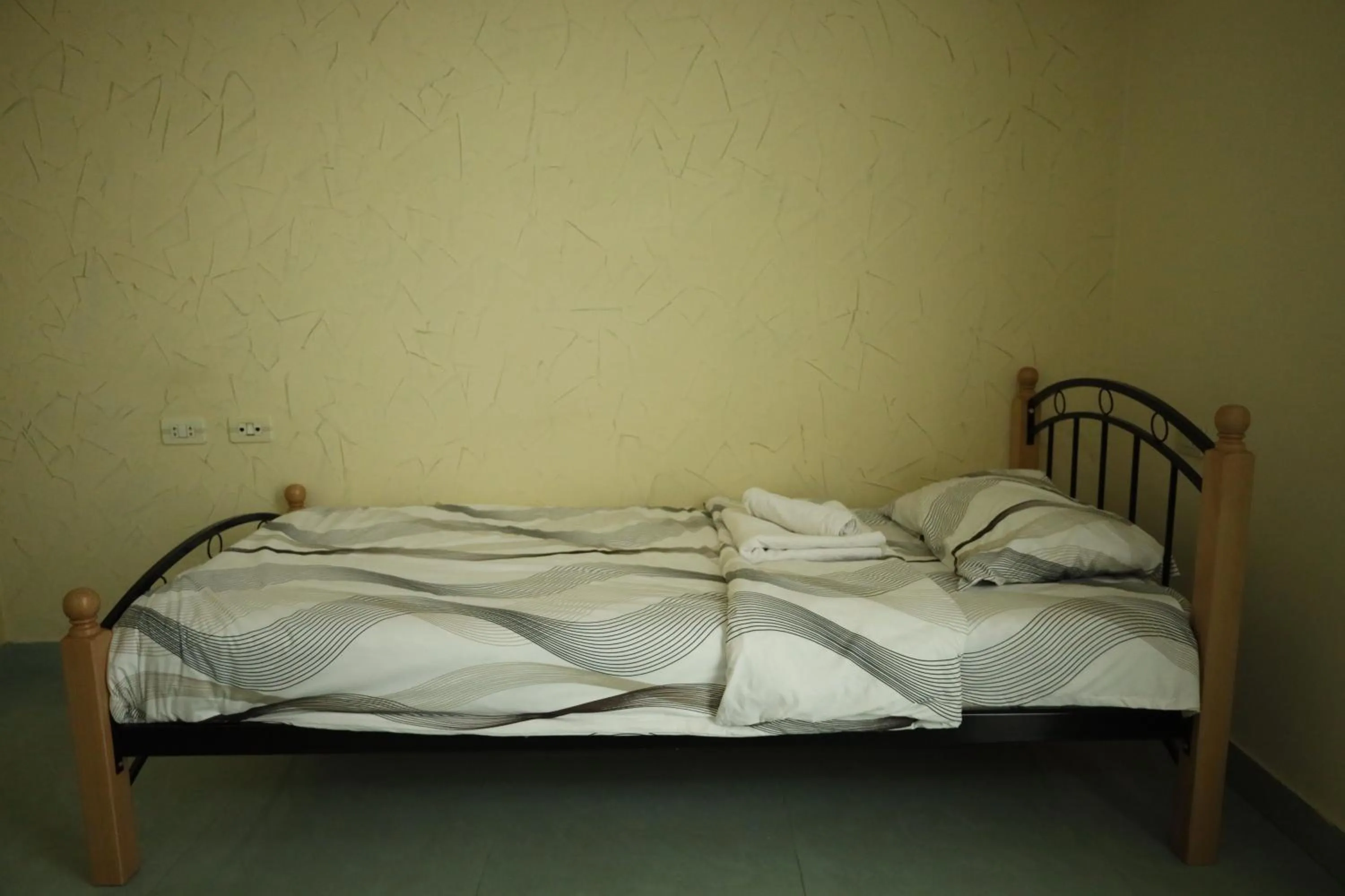 Bed in Art Hotel Yerevan