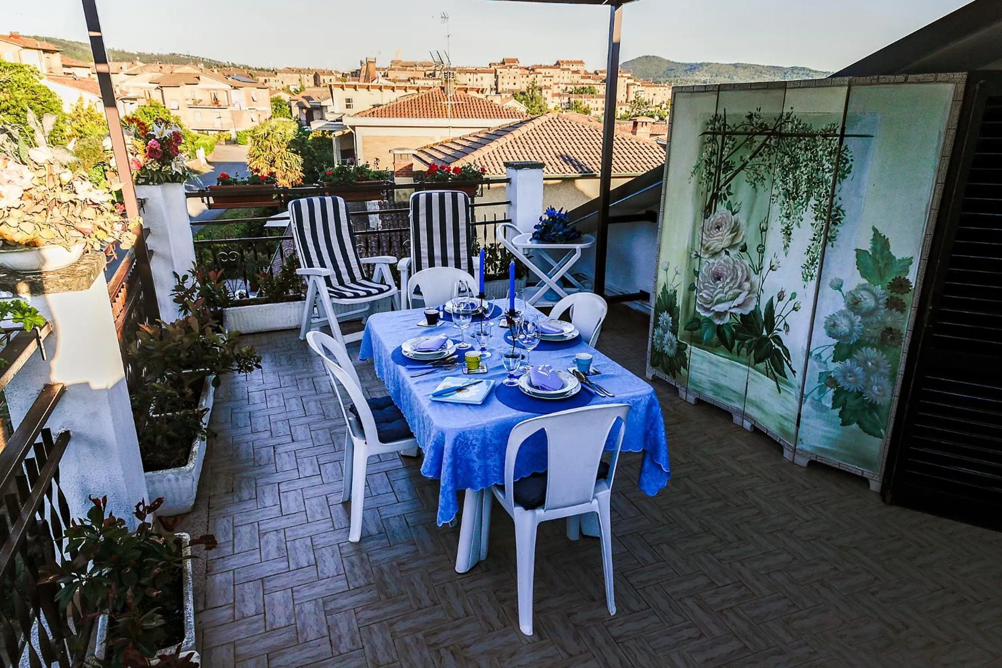 Balcony/Terrace in La Casa di Gigliola