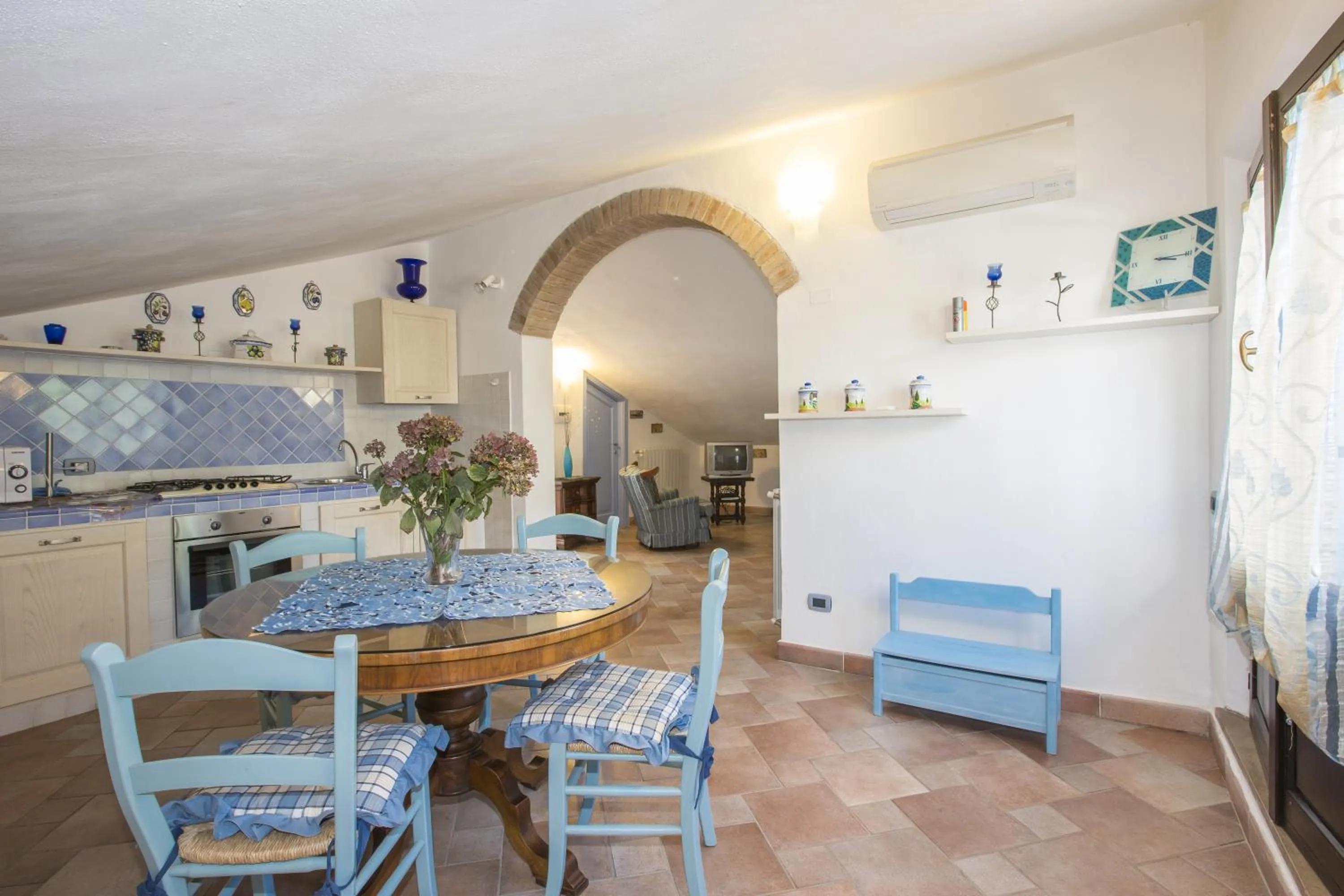 Dining area in La Casa di Gigliola