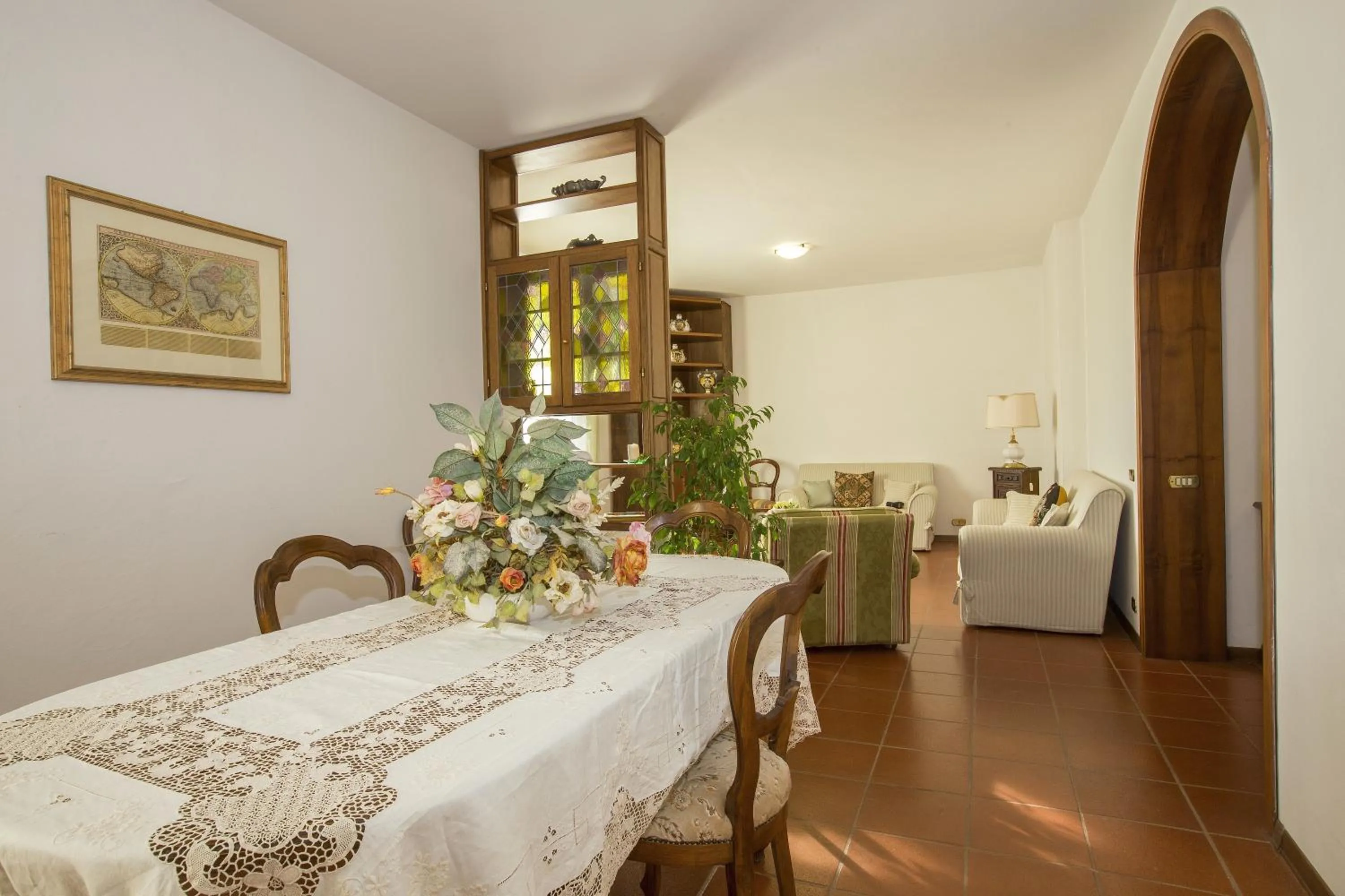 Dining area in La Casa di Gigliola