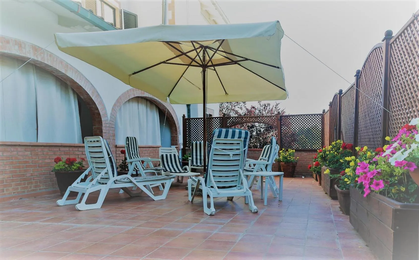 Balcony/Terrace in La Casa di Gigliola