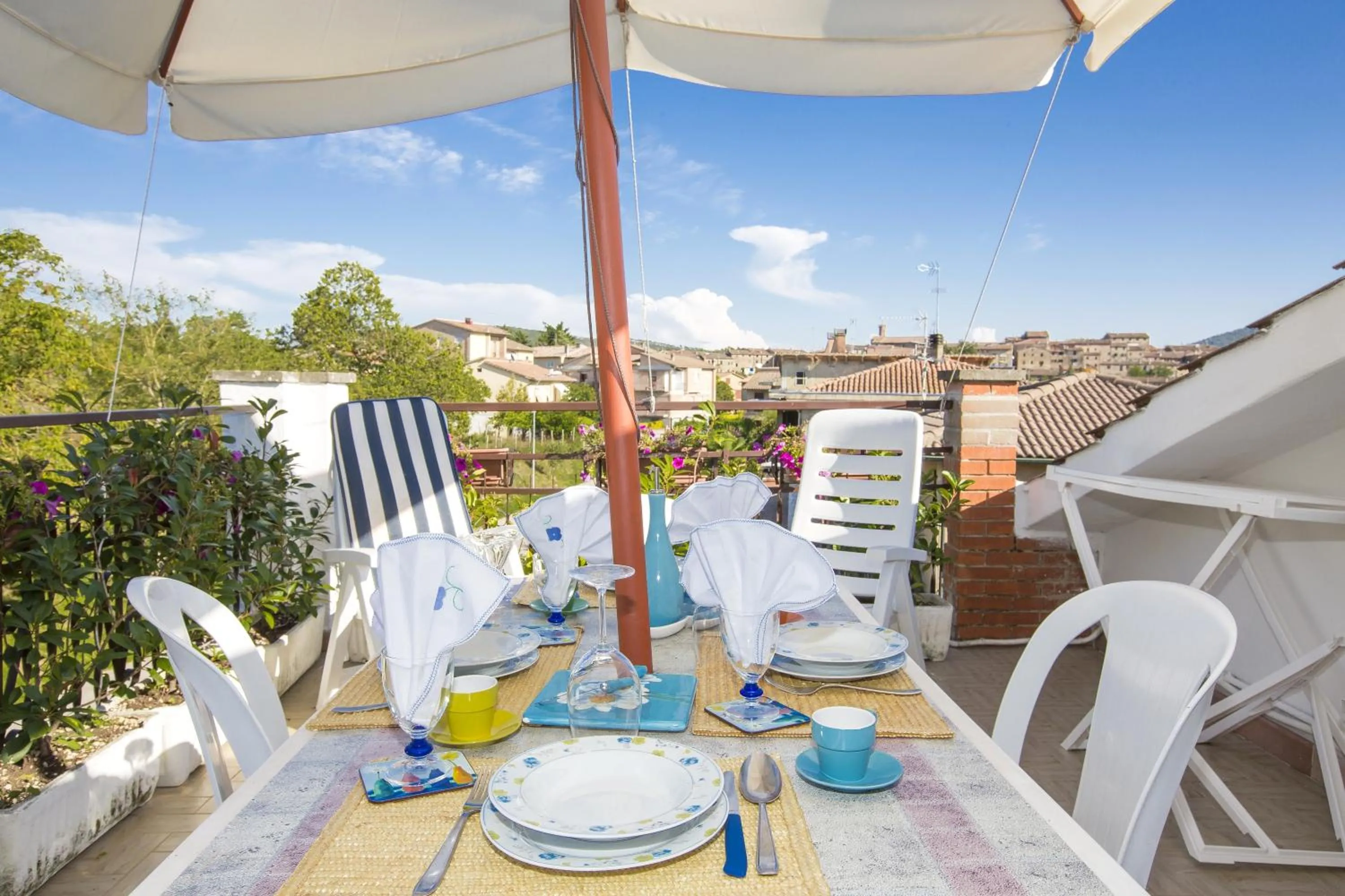 Balcony/Terrace in La Casa di Gigliola