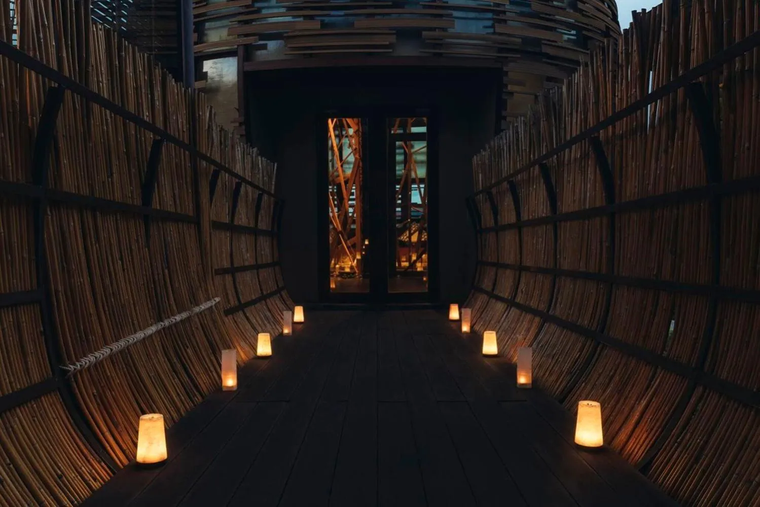 Facade/entrance in Keemala