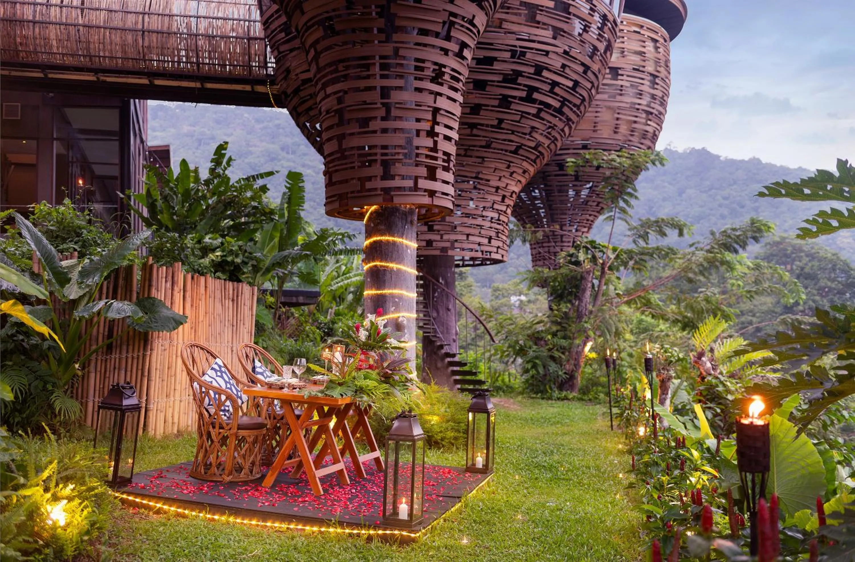 Dining area in Keemala
