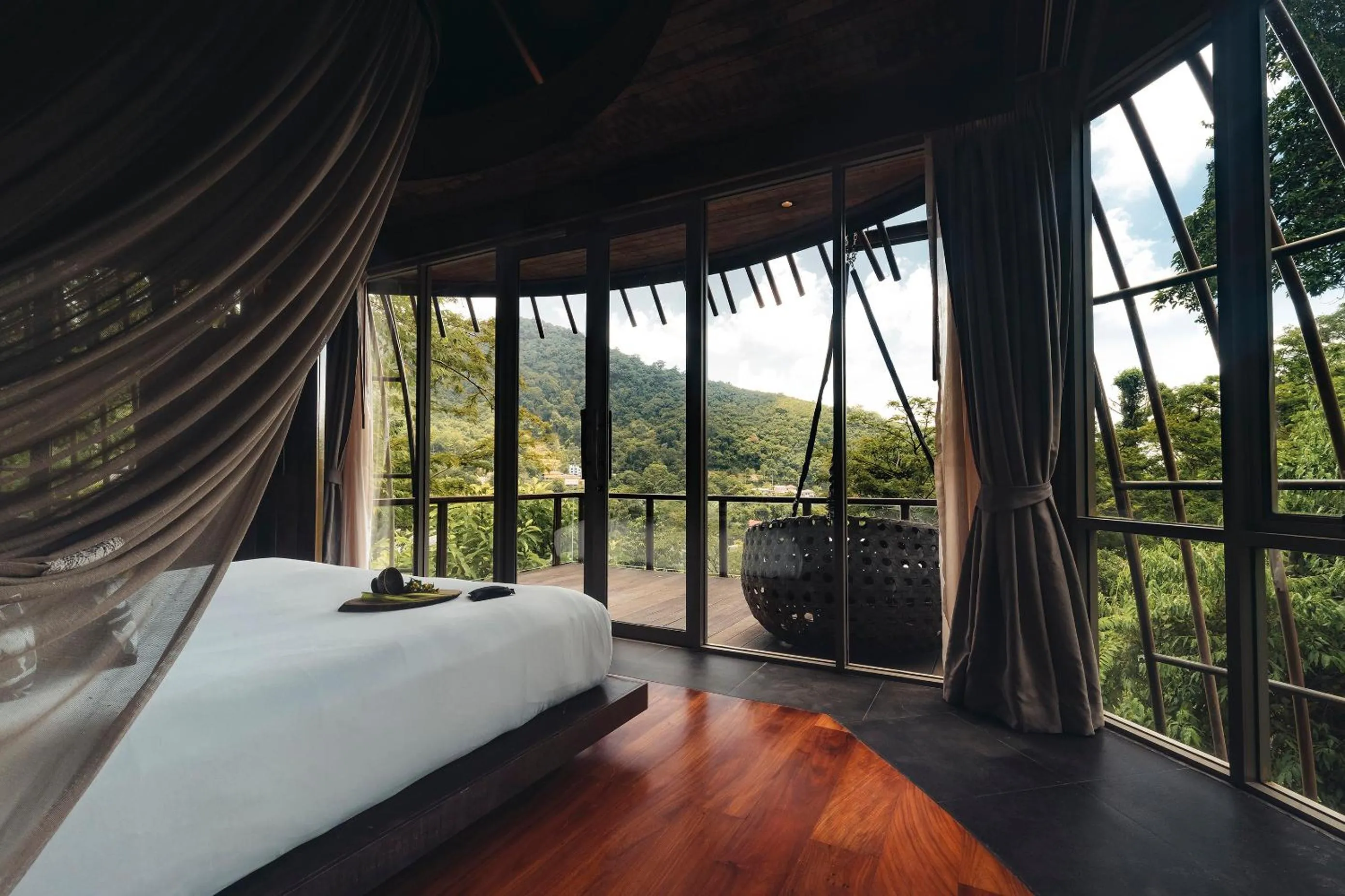 Balcony/Terrace, Bed in Keemala