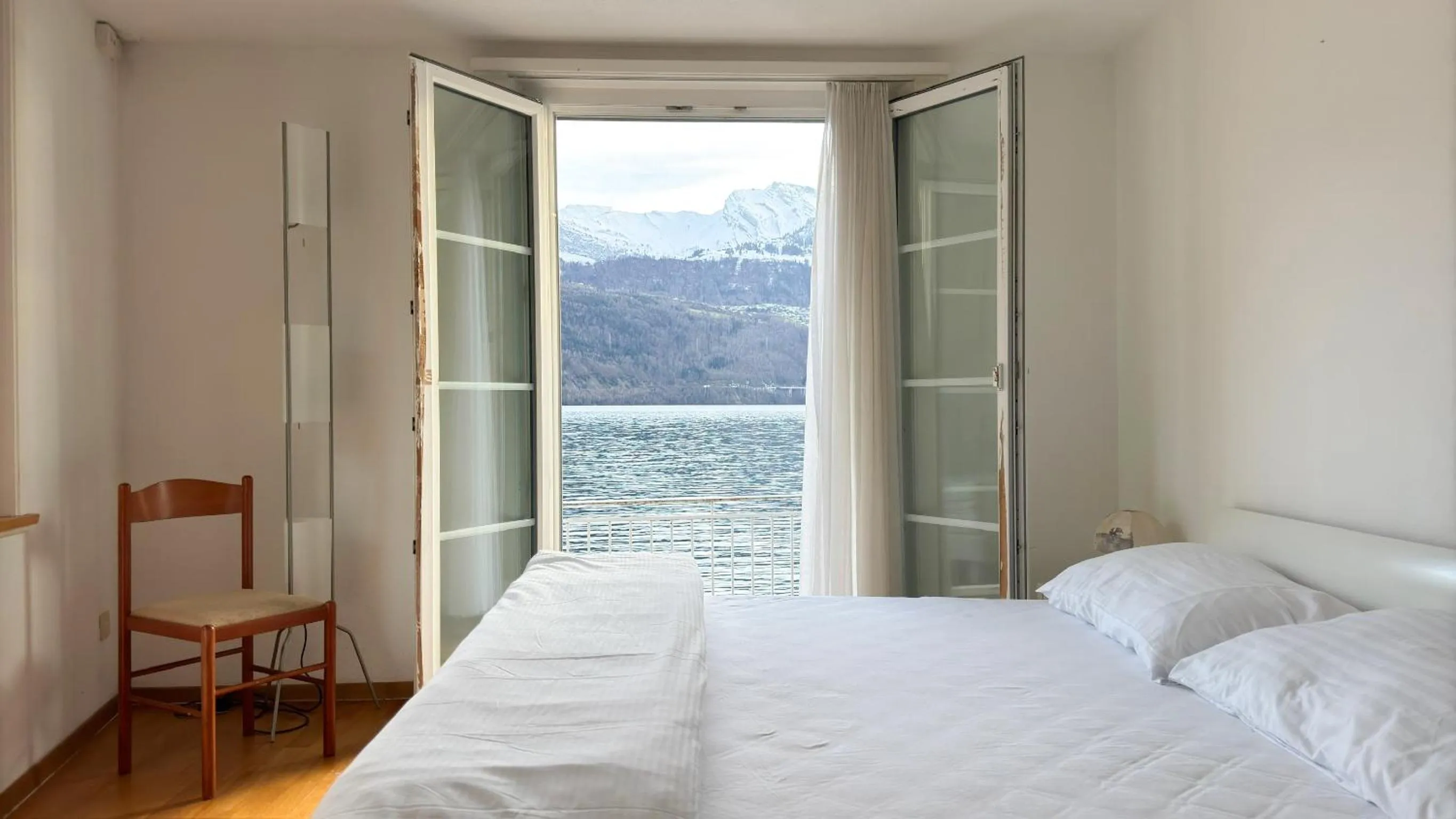 Bed in Seehotel Schwert