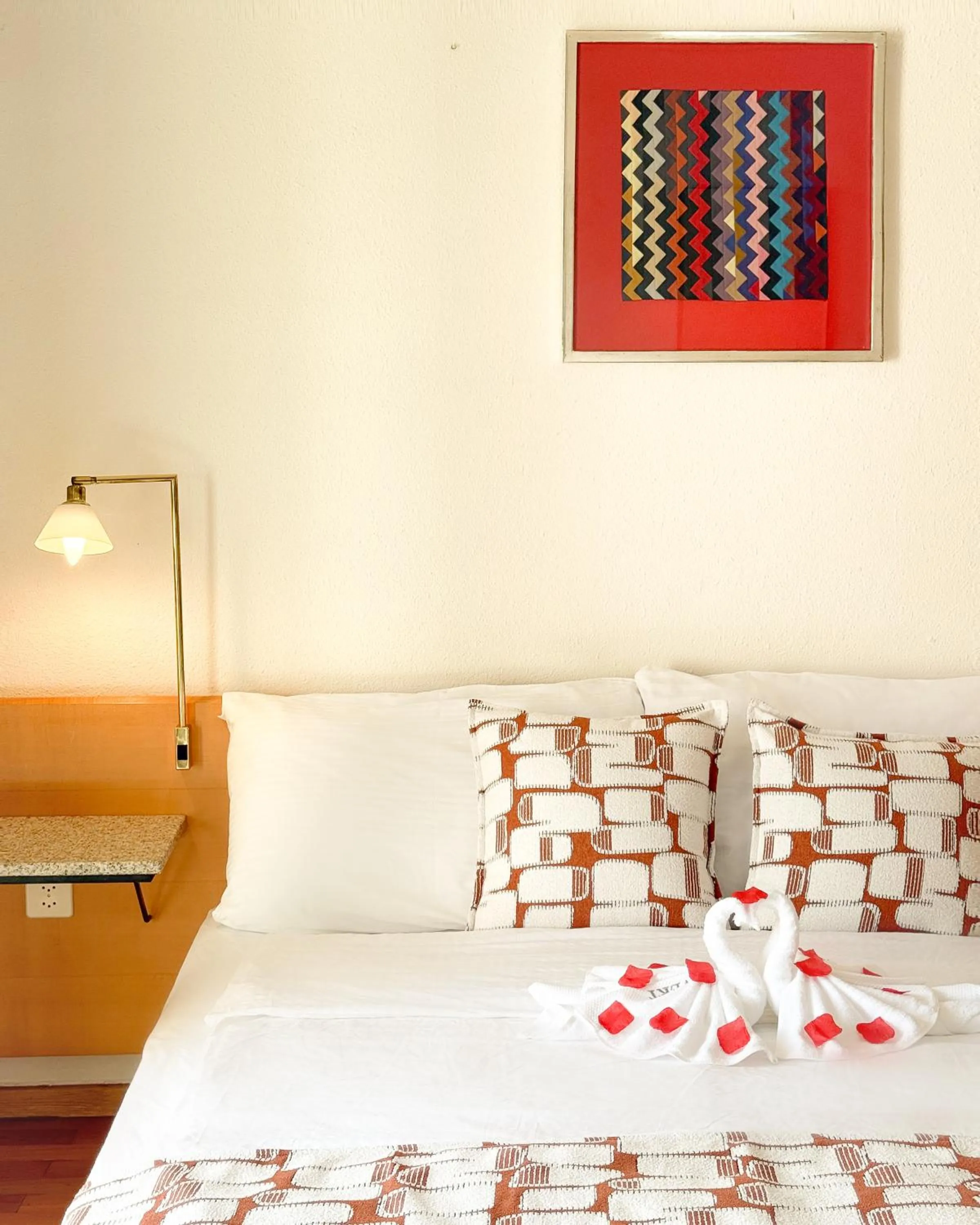 Bed in Seehotel Schwert