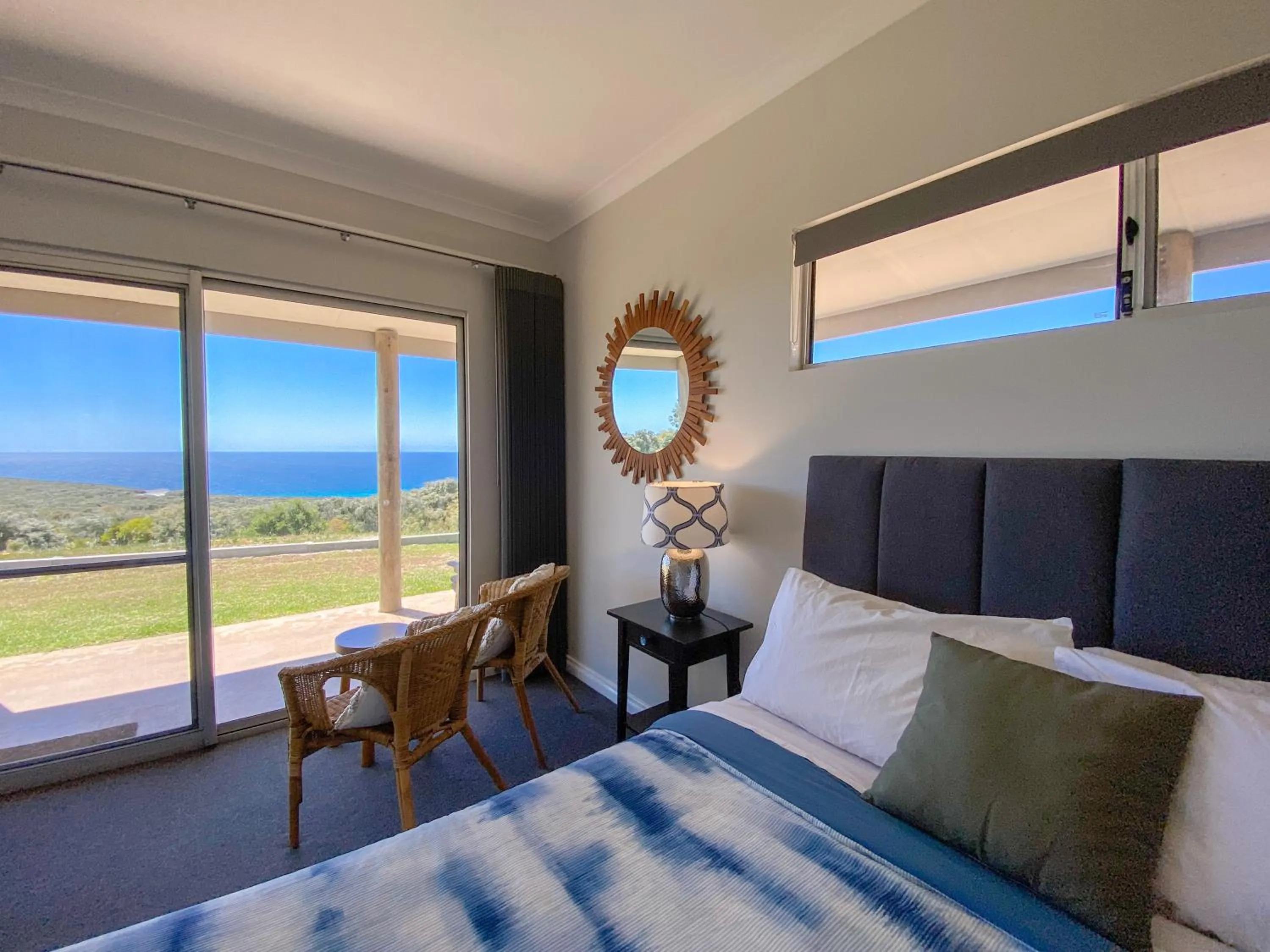 Sea view, Bed in Bremer Bay B&B