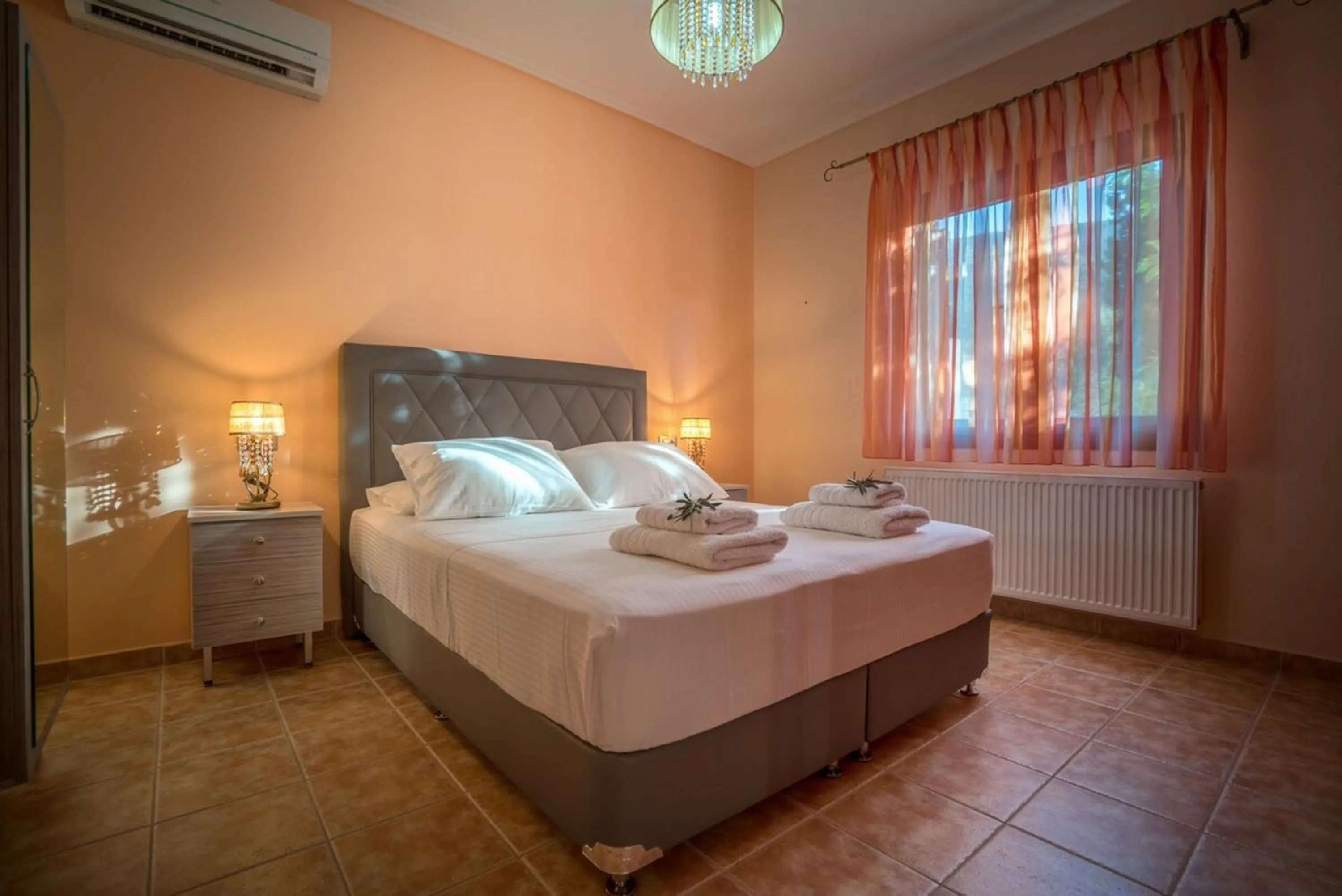 Bed in Villa Clairy 3-Bedroom Villa with Private Pool