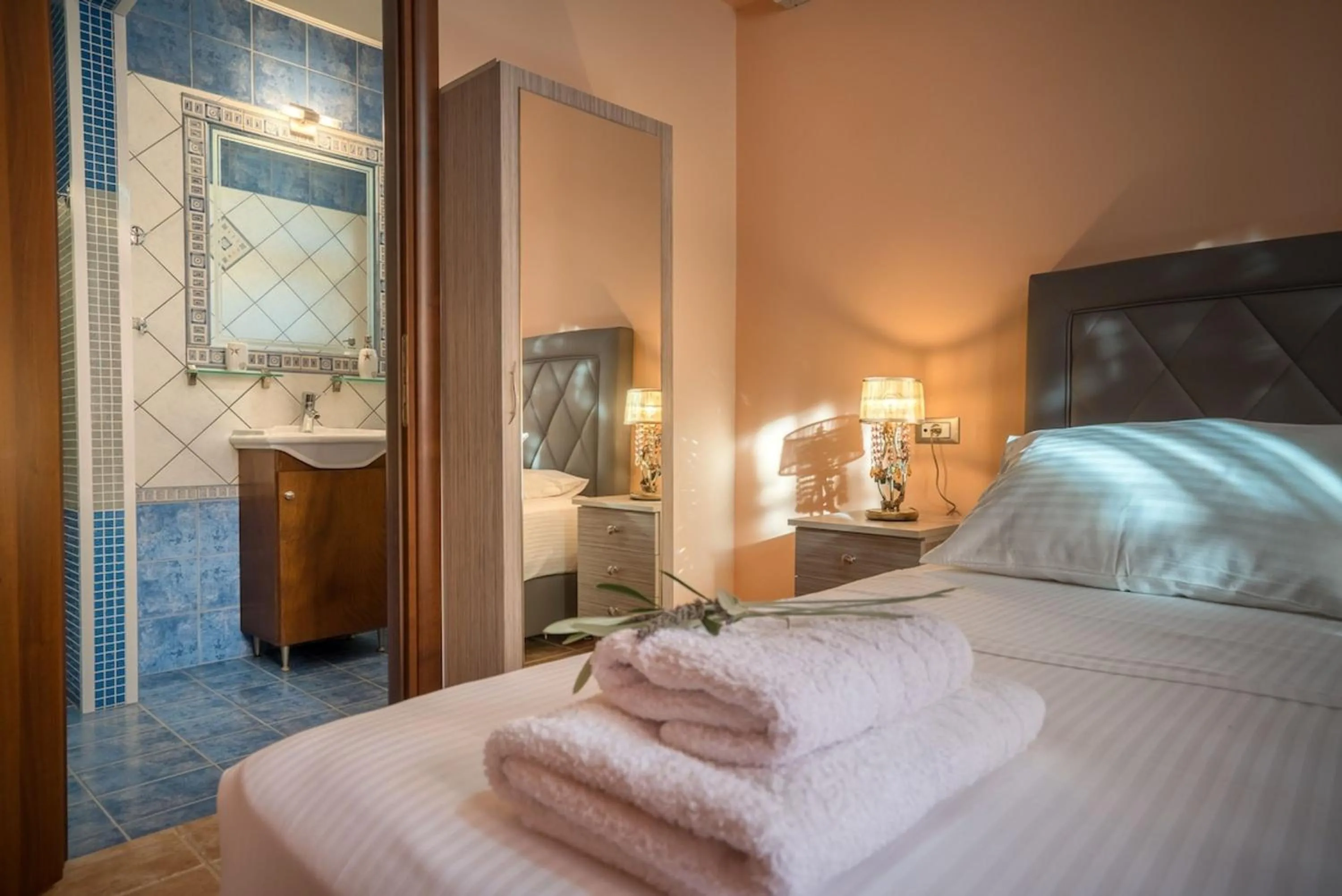 Bed in Villa Clairy 3-Bedroom Villa with Private Pool