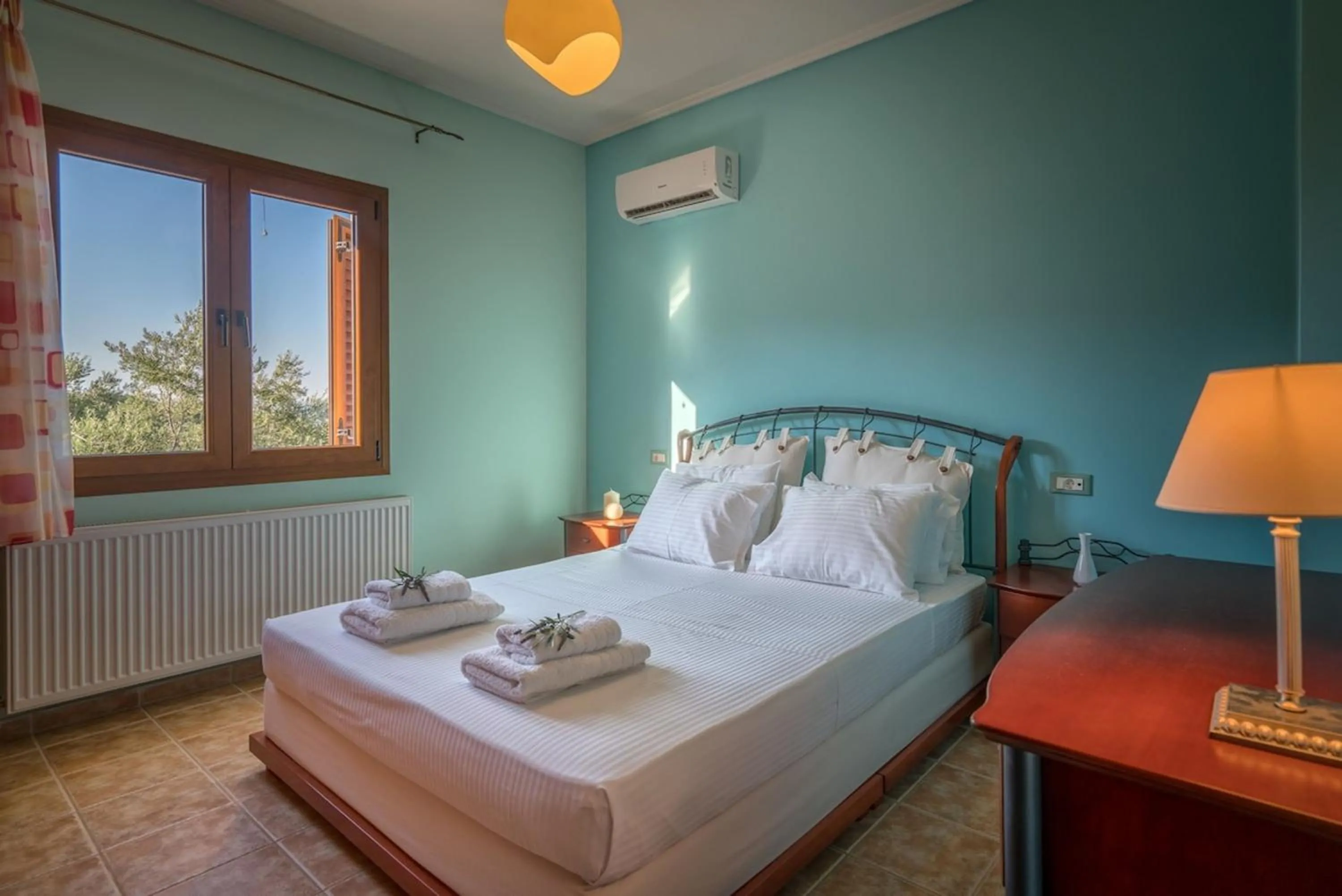Bed in Villa Clairy 3-Bedroom Villa with Private Pool