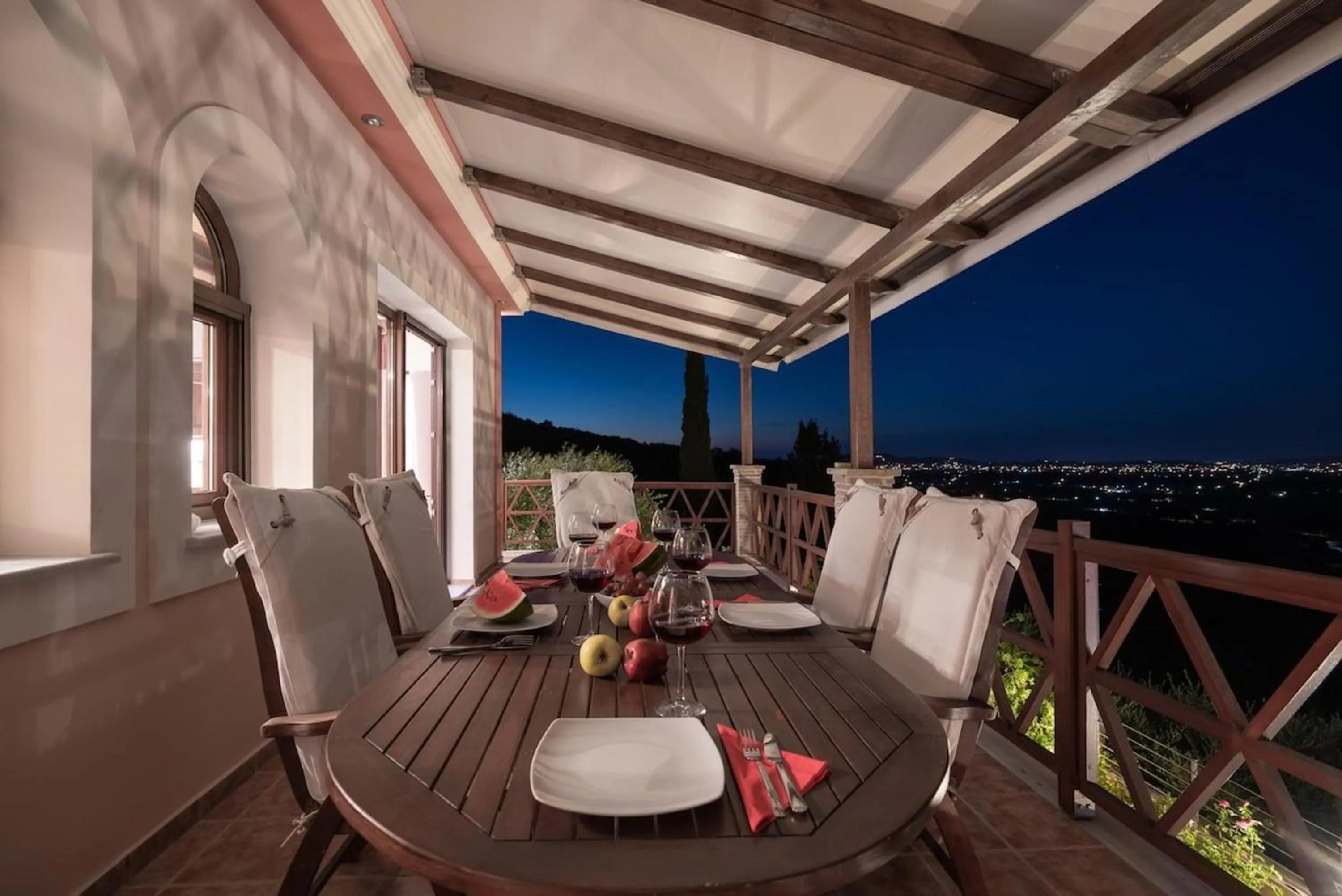 Balcony/Terrace in Villa Clairy 3-Bedroom Villa with Private Pool