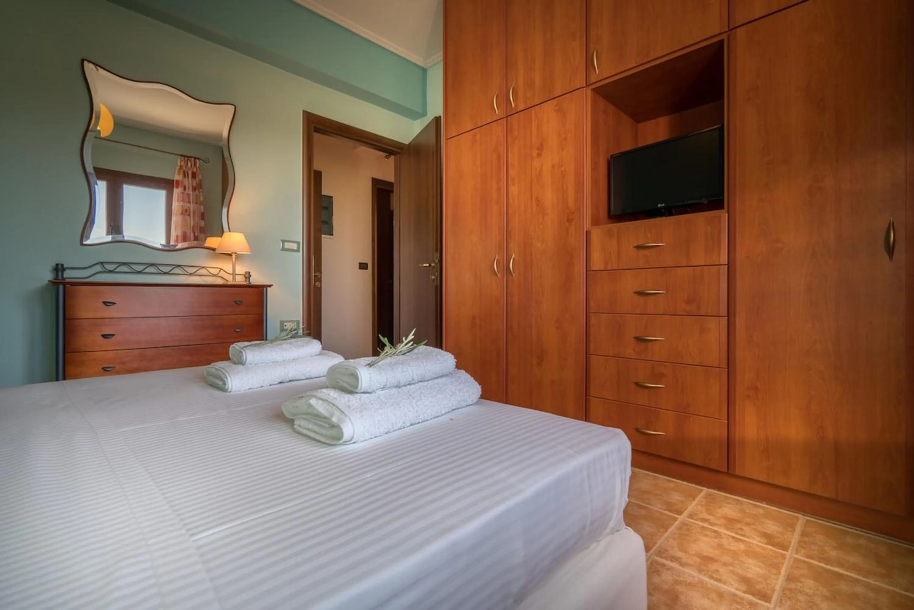Bed in Villa Clairy 3-Bedroom Villa with Private Pool