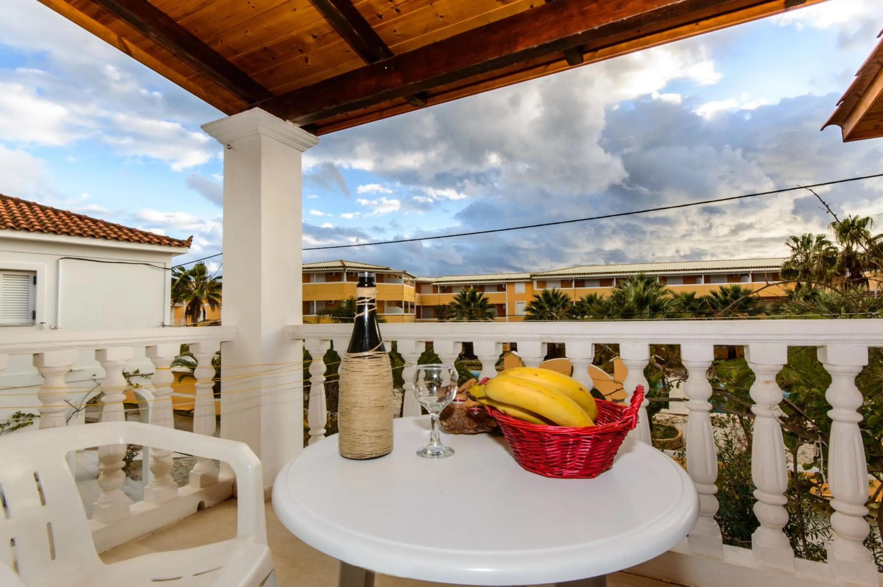 Balcony/Terrace in Romantic Studios