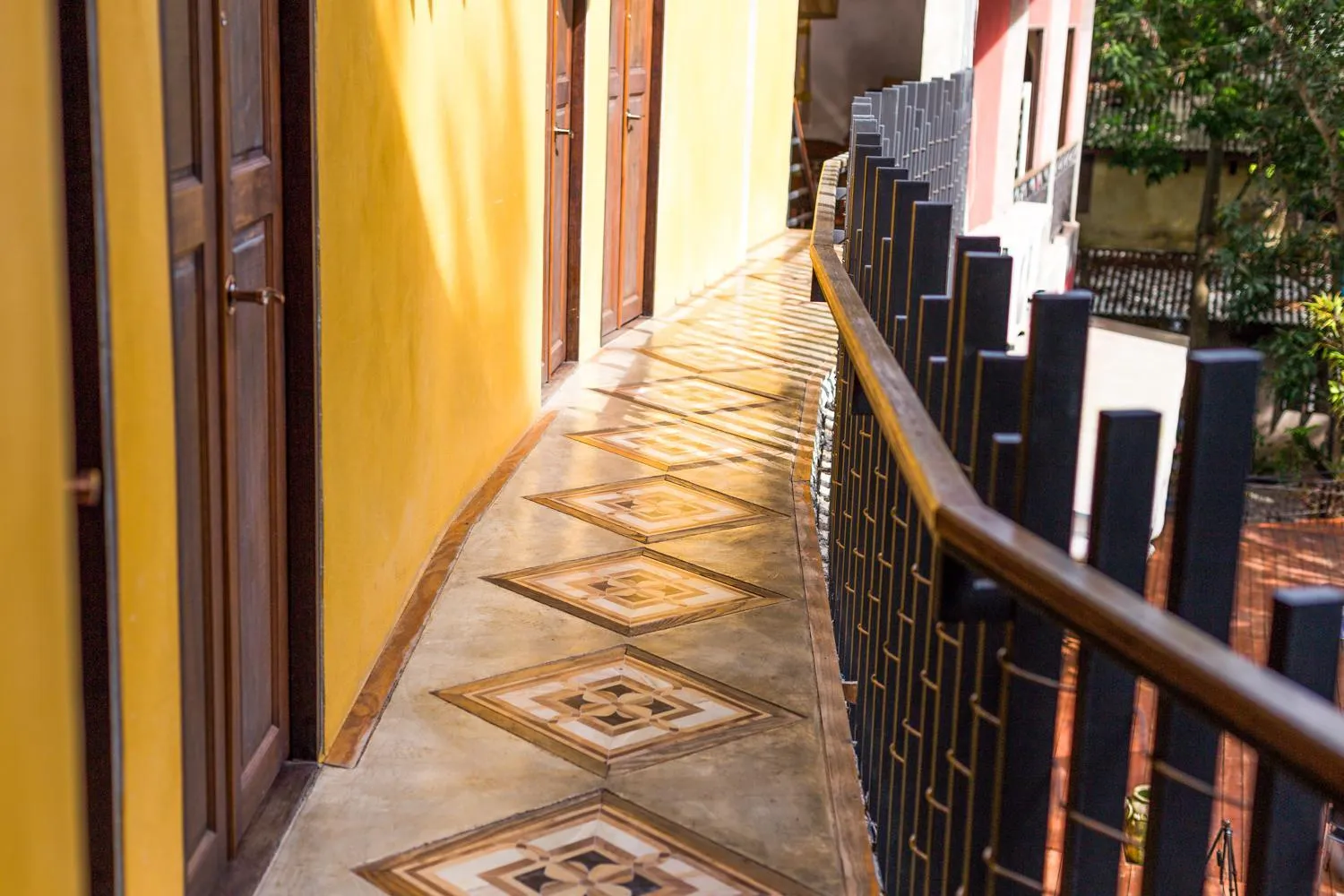 Balcony/Terrace in Hern Lhin Natural Resort