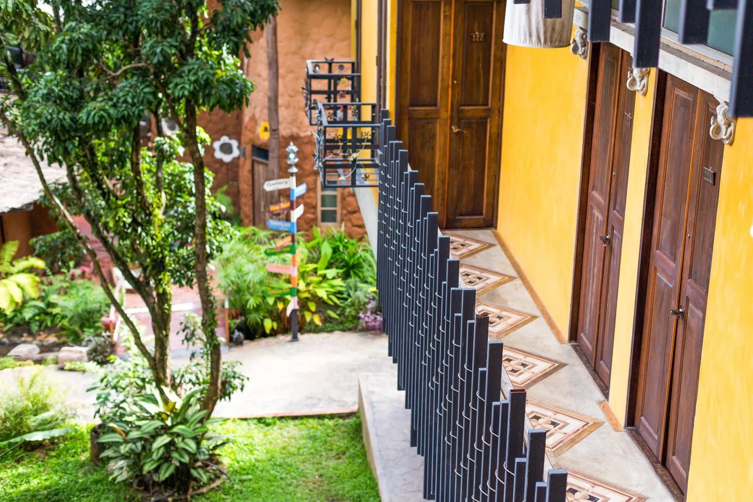 Balcony/Terrace in Hern Lhin Natural Resort