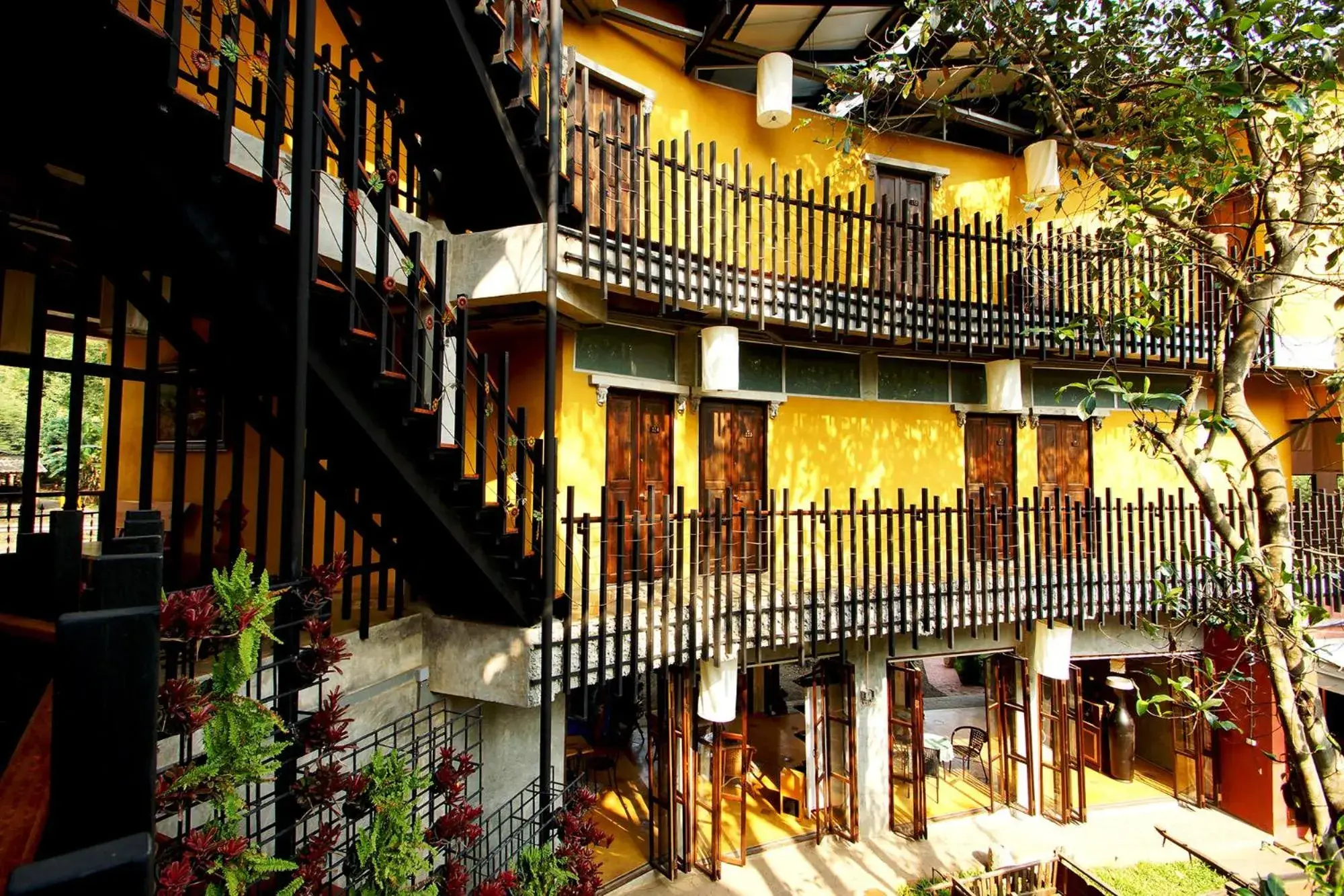 Bird's eye view in Hern Lhin Natural Resort Bird's eye view in Hern Lhin Natural Resort