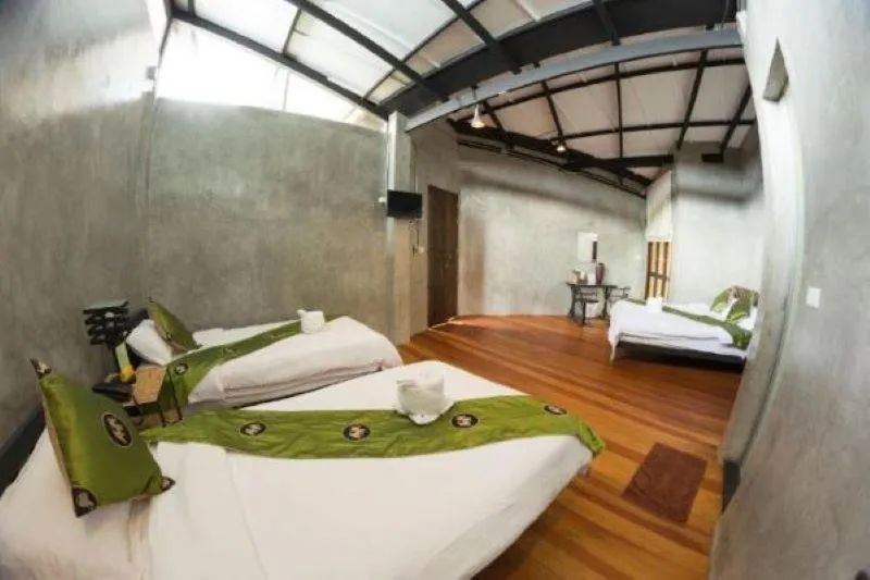 Bed in Hern Lhin Natural Resort