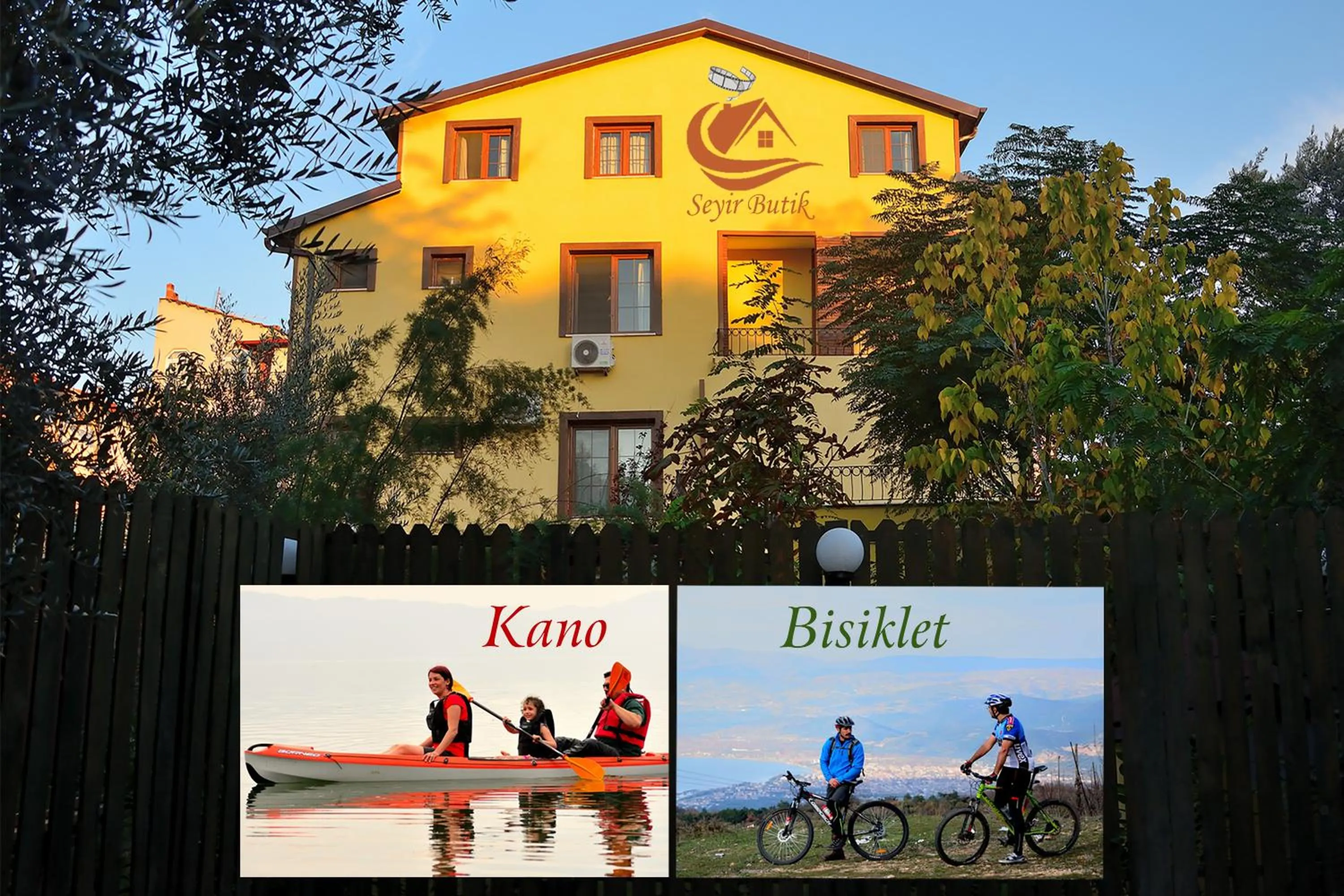 Canoeing in İznik Seyir Otel