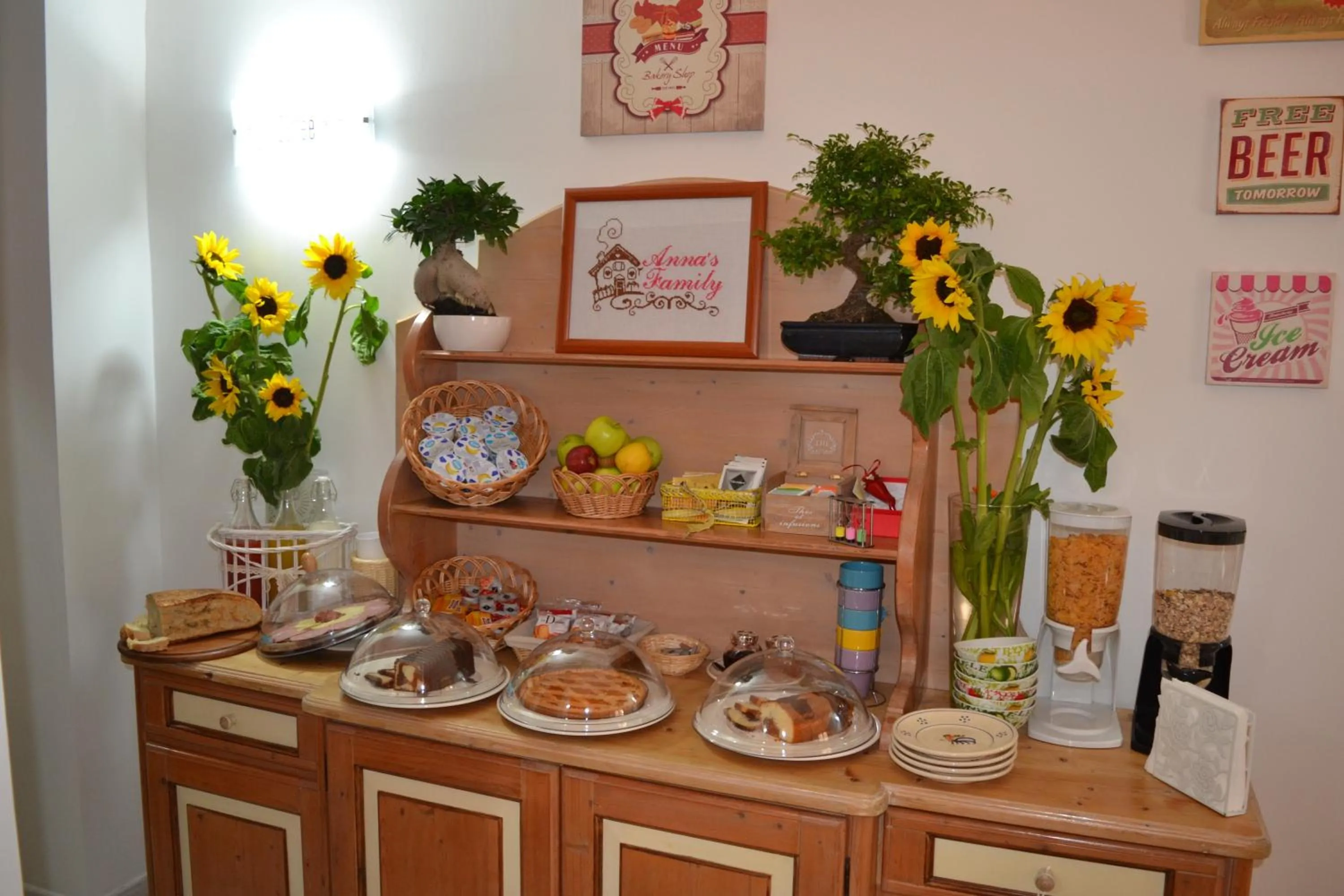 Food close-up in Anna's Family