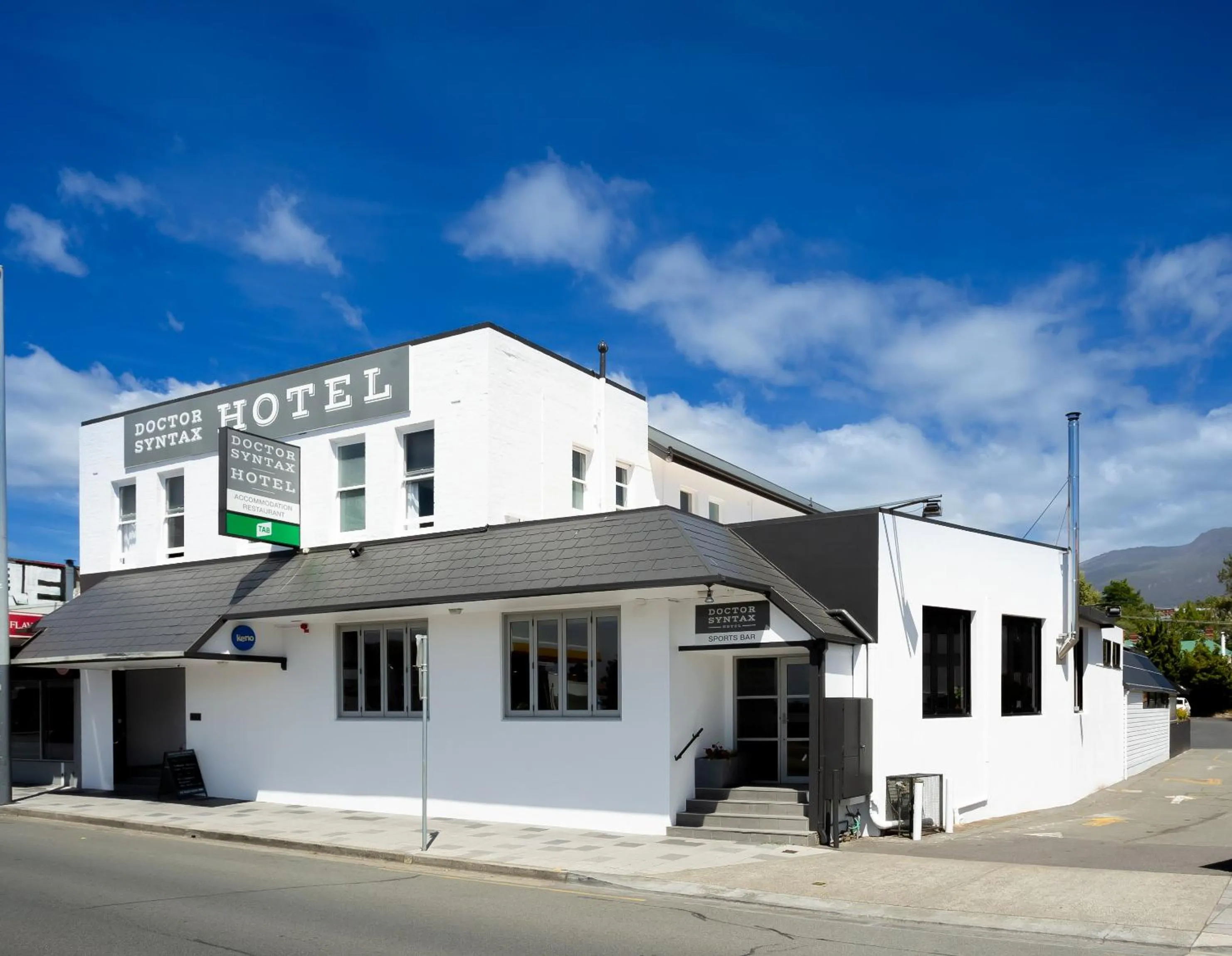 Property building in Doctor Syntax Hotel