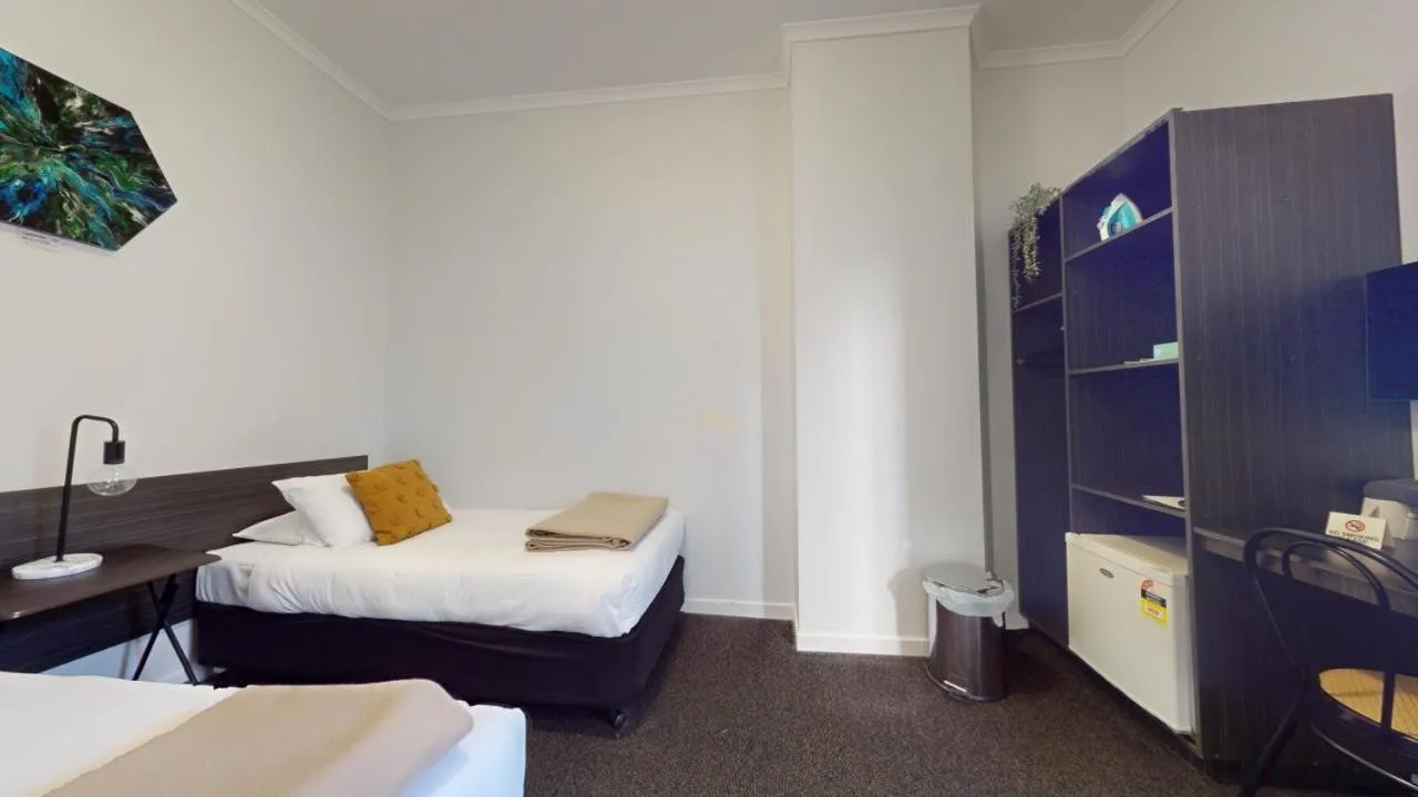 Bed in Doctor Syntax Hotel